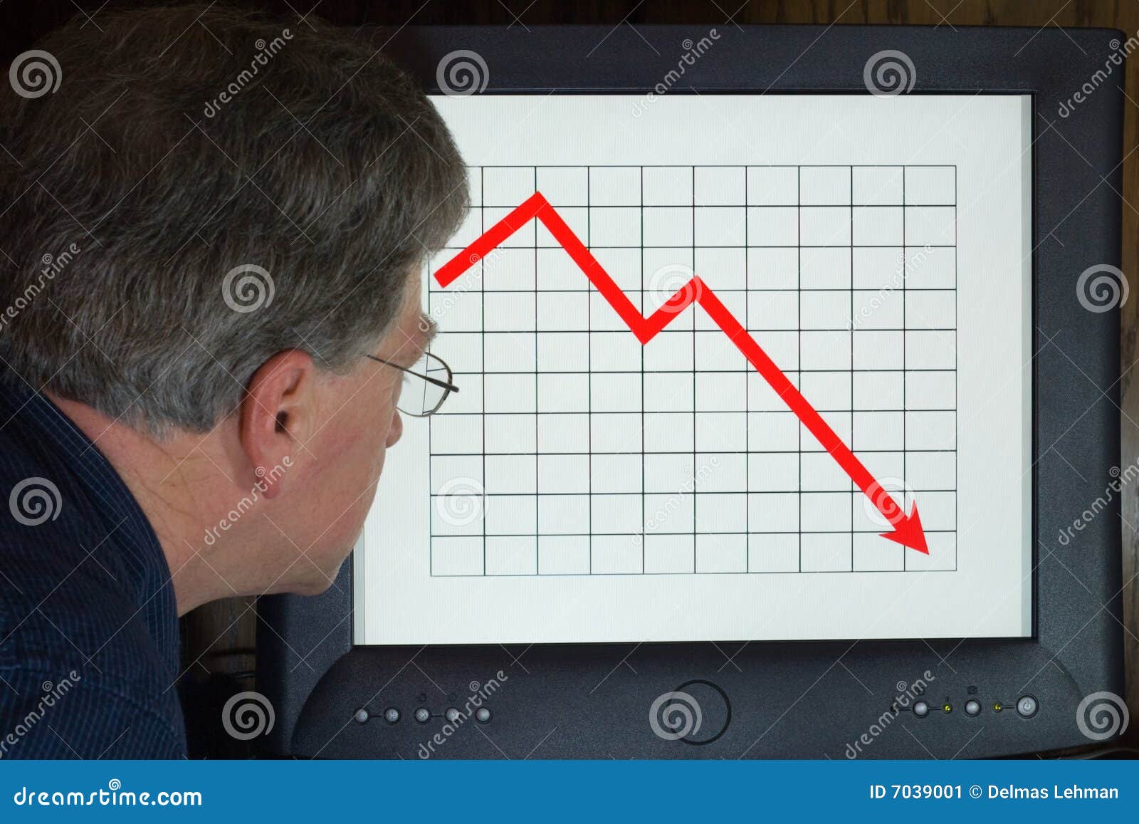 Falling Market stock image. Image of broker, banker, despair 7039001