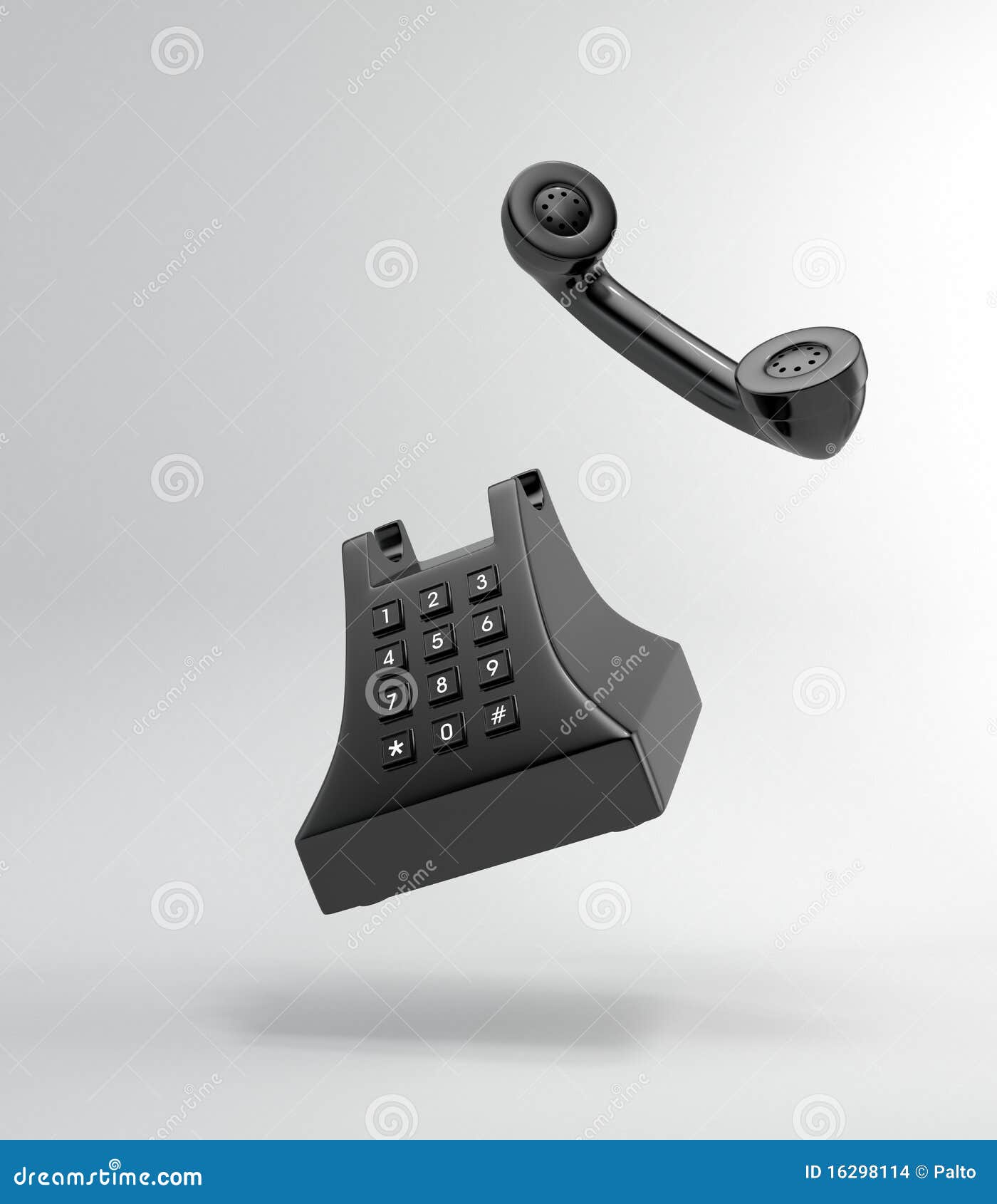 The falling of phone stock illustration. Illustration of earpiece