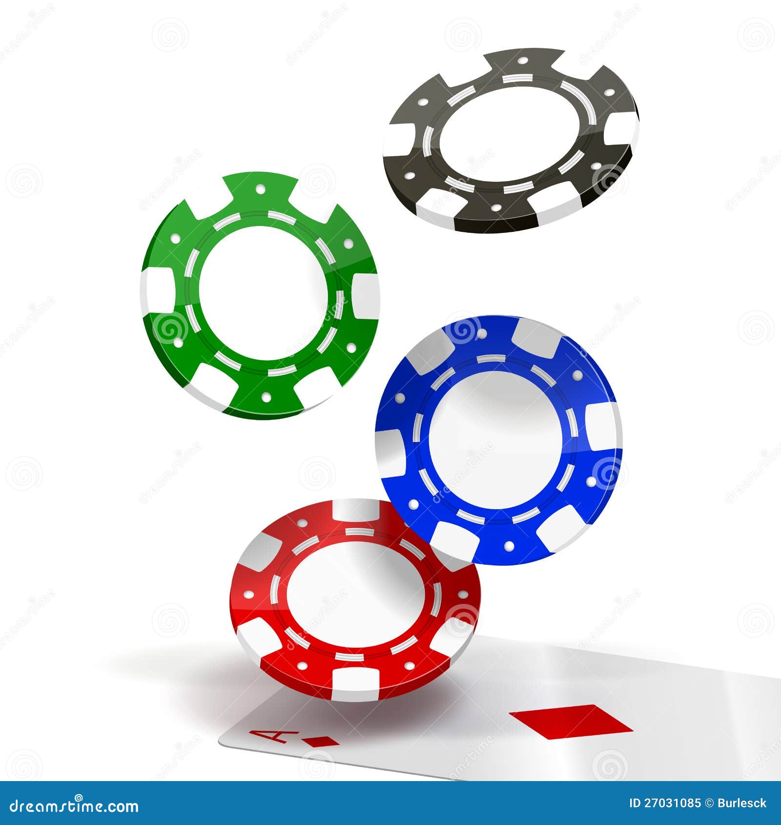 Falling Poker Chips stock vector. Illustration of money 27031085