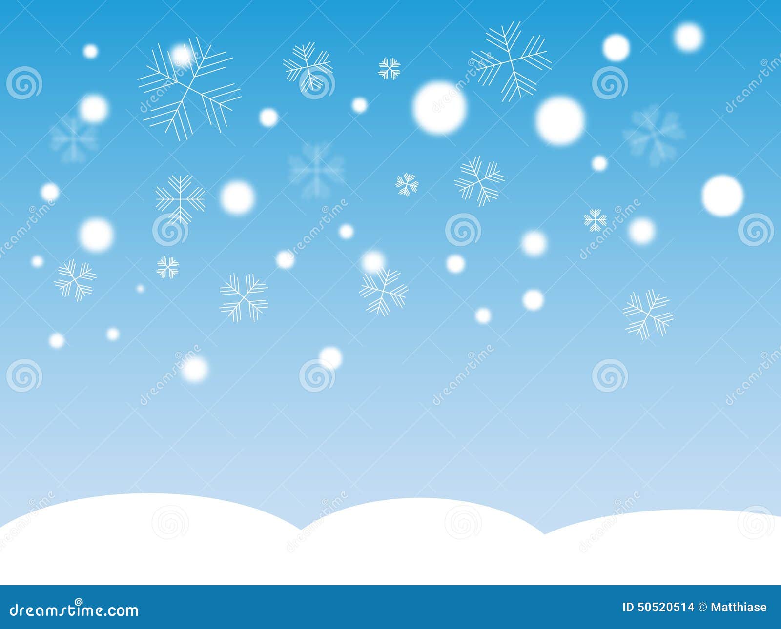 clipart snowflakes falling - photo #45