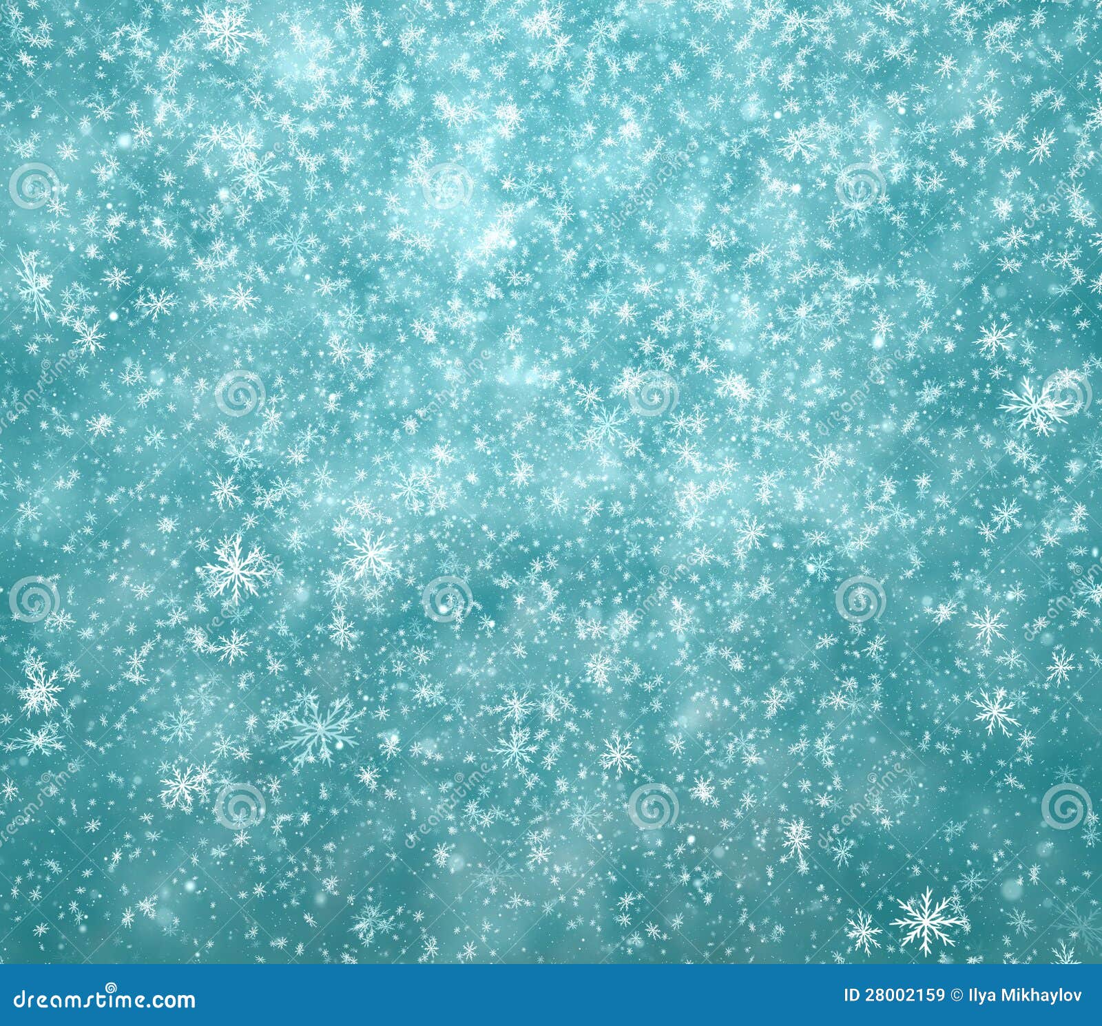 Falling snowflakes, snow background. The winter background, falling snowflakes