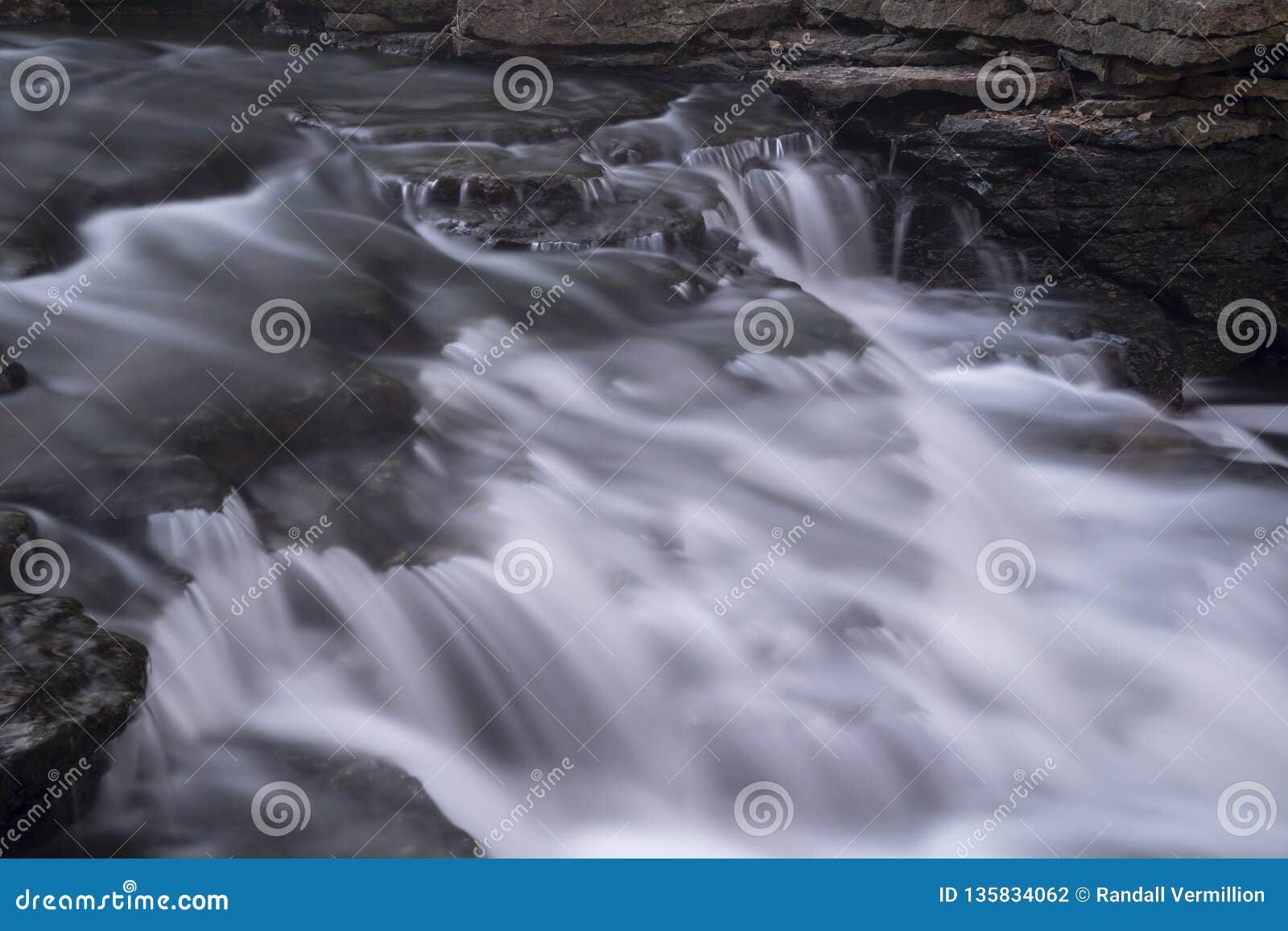 Falls Located in Central Ohio Stock Photo Image of fall, blur 135834062