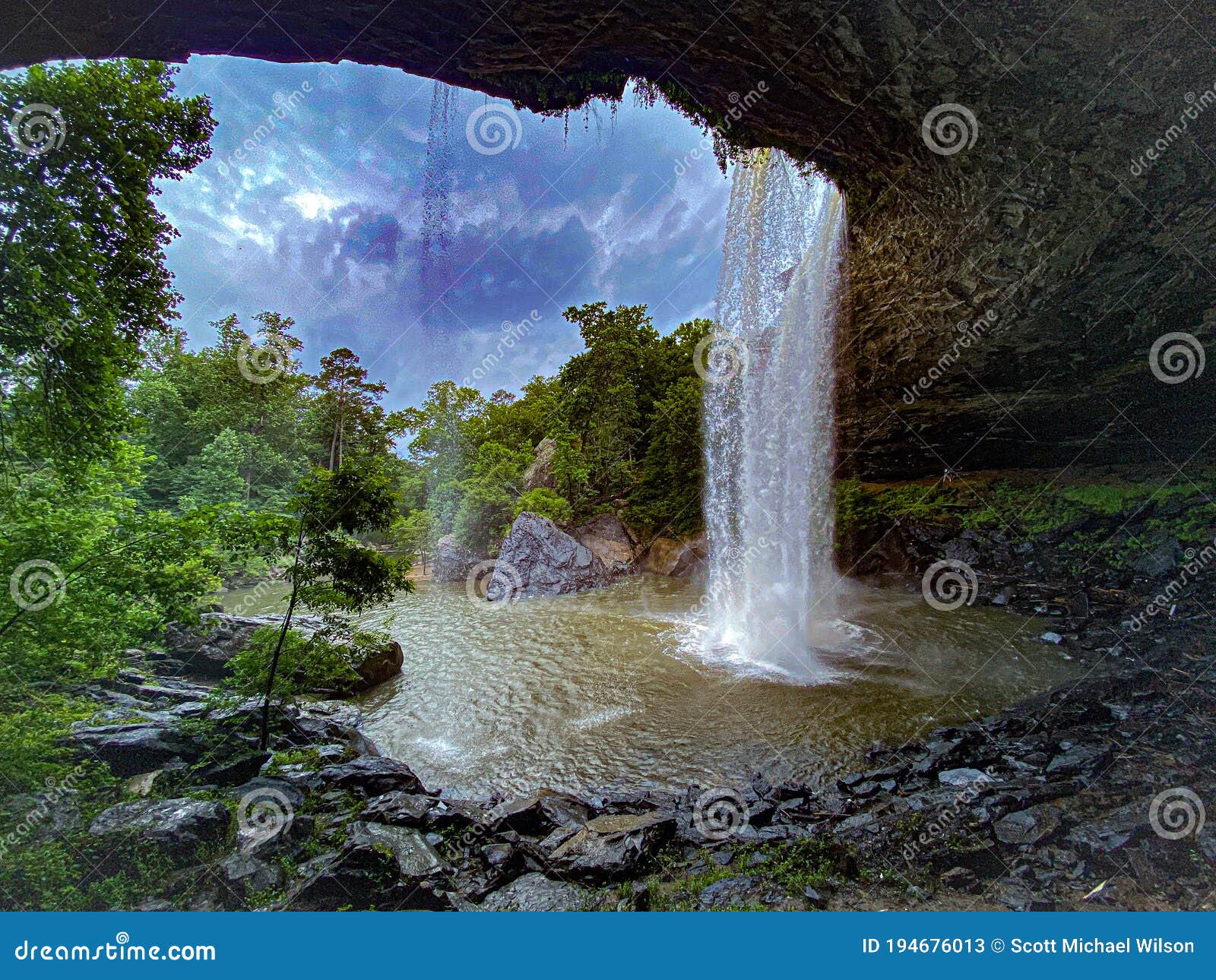 Noccalula Falls stock image. Image of noccalula, water 194676013