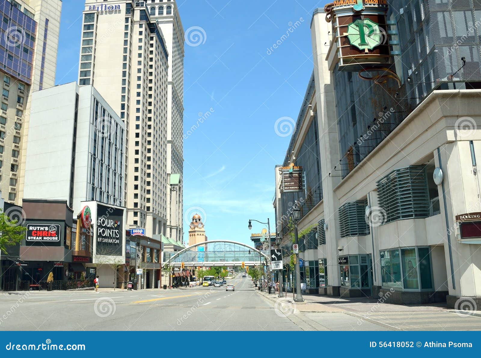 Fallsview Boulevard Niagara Falls Editorial Photography Image of four