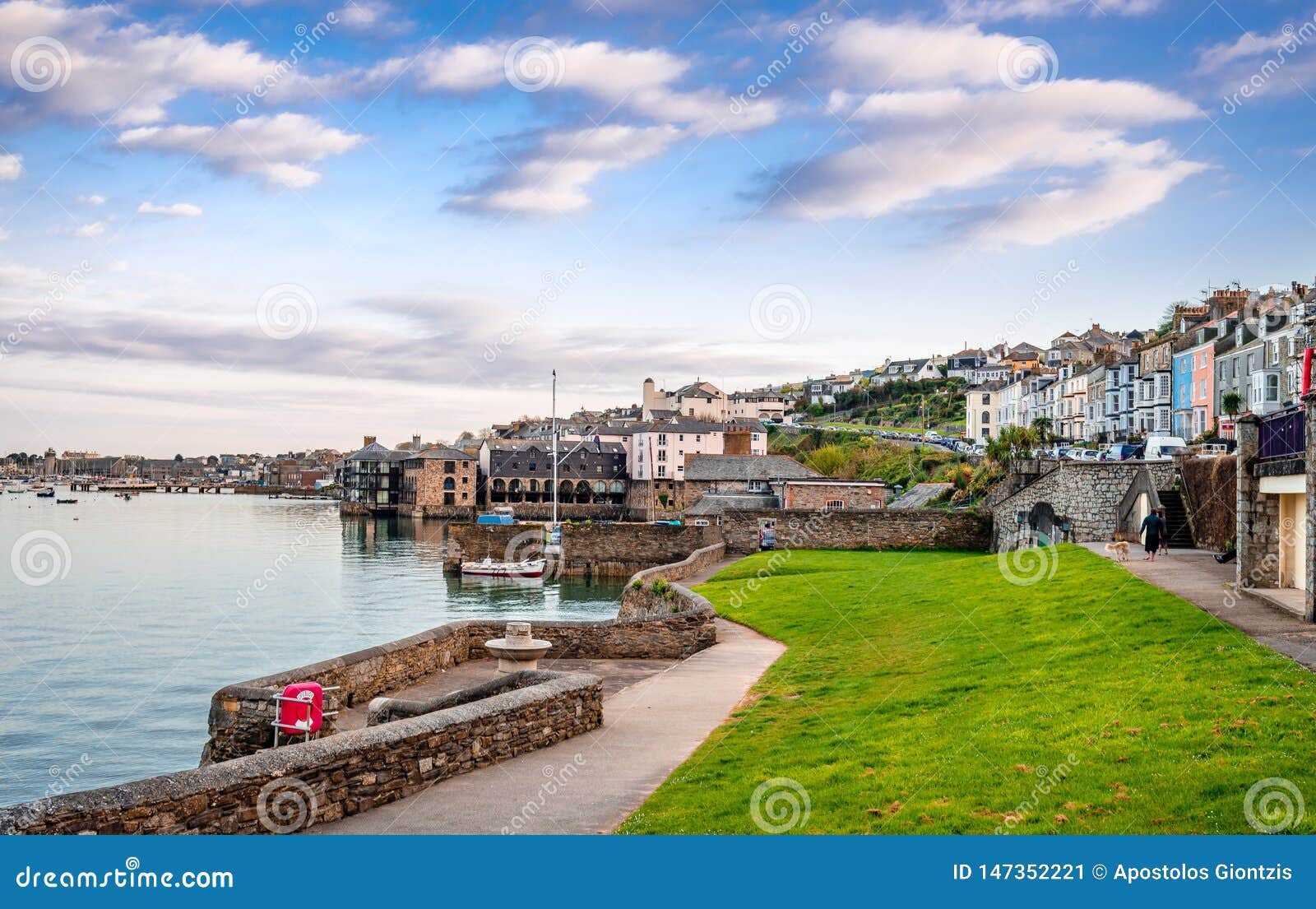 Falmouth, Cornwall. stock image. Image of europe, house 147352221
