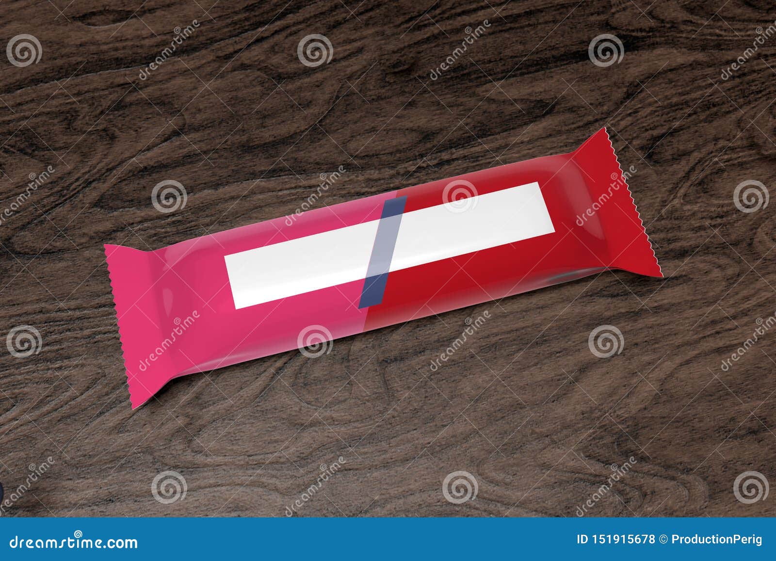 Download Mock Up Of A Cereal Bar Packaging On A Wood Background ...