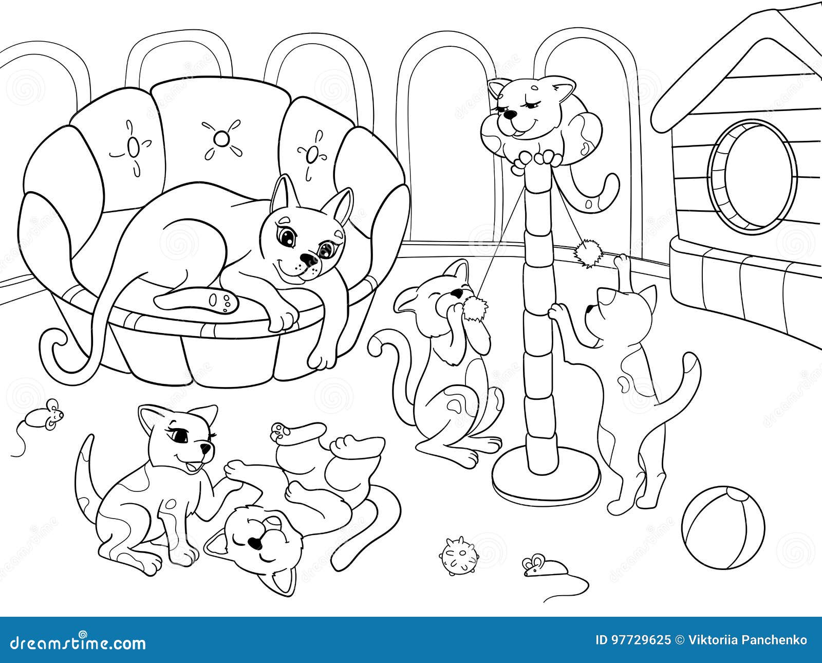  Meu livro de colorir sobre Gatos: Desenhos para colorir de  animais, paisagens e personagens, crianças de 2 a 6 anos (Portuguese  Edition): 9798421751328: CRB, Edição: Libros