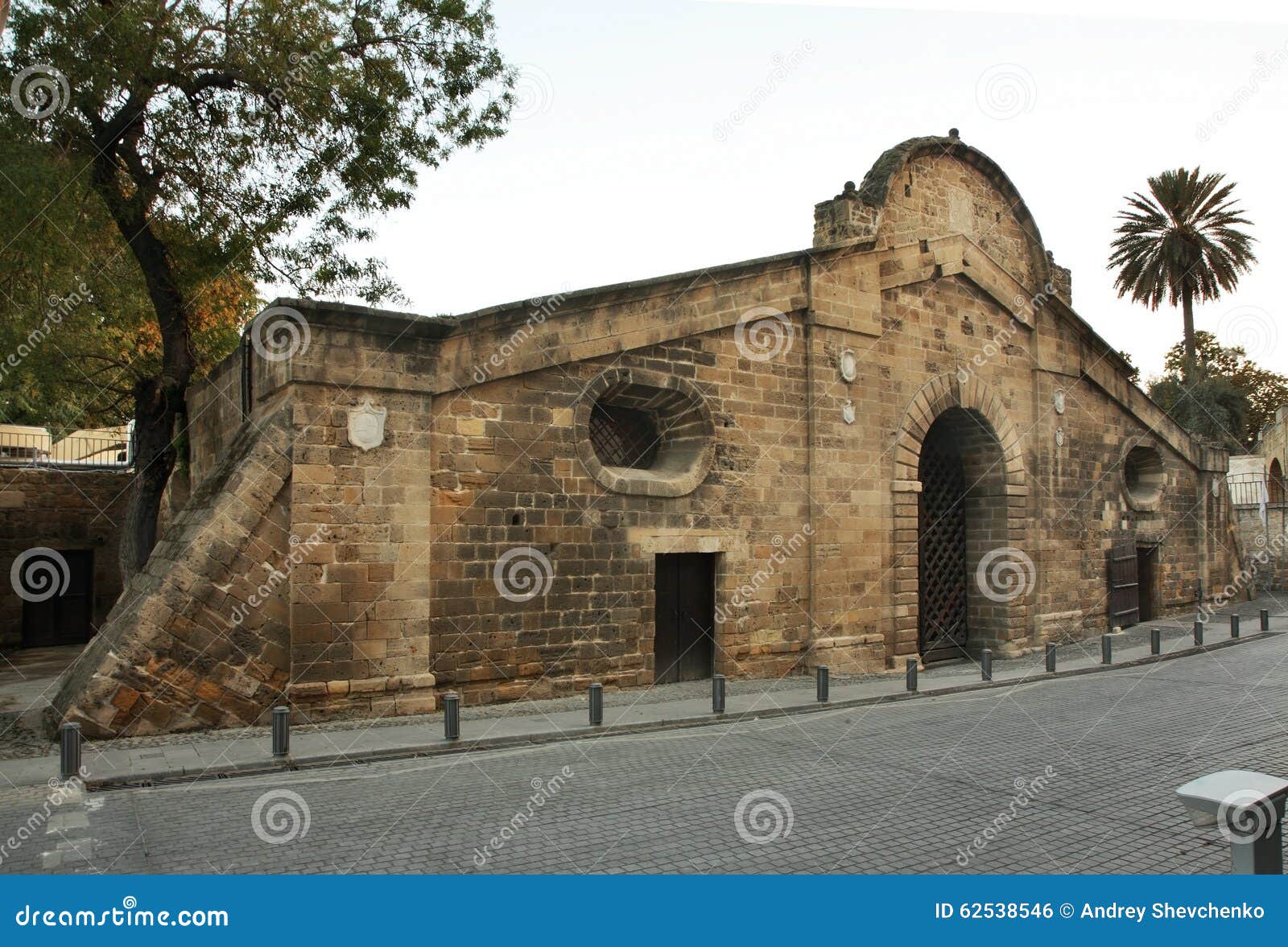 Famagusta Gate in Nicosia. Cyprus Stock Photo Image of landmarks