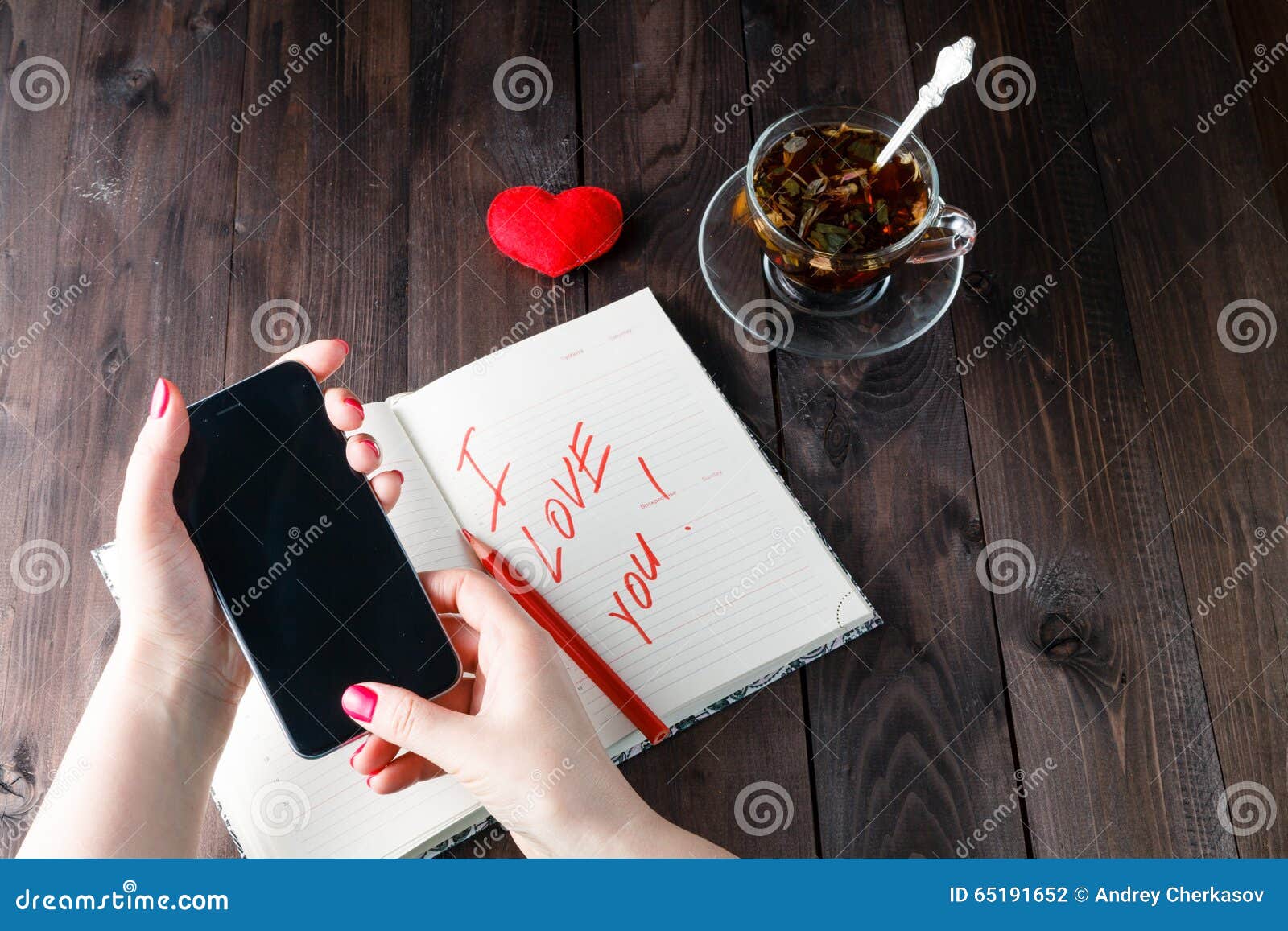 Famale write love sms stock photo. Image of letter, caucasian