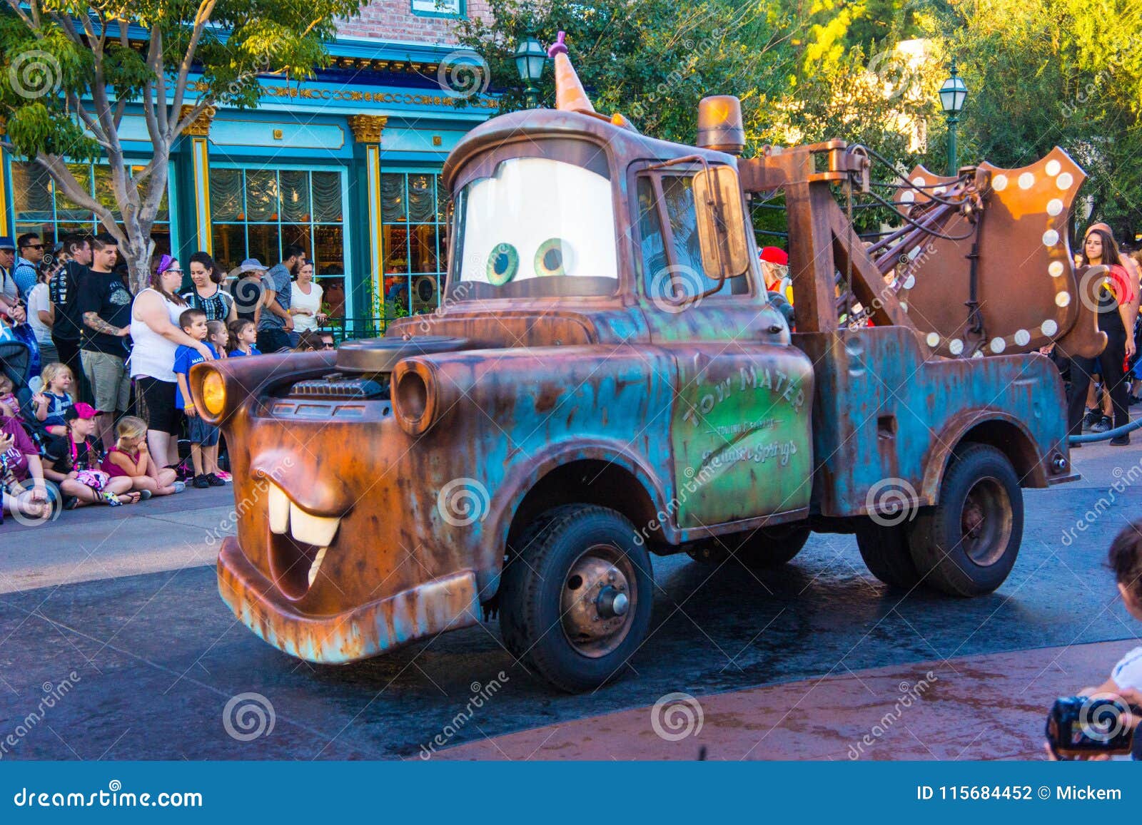 Disney Pixar Cars Tow Mater Editorial Photography - Image of family