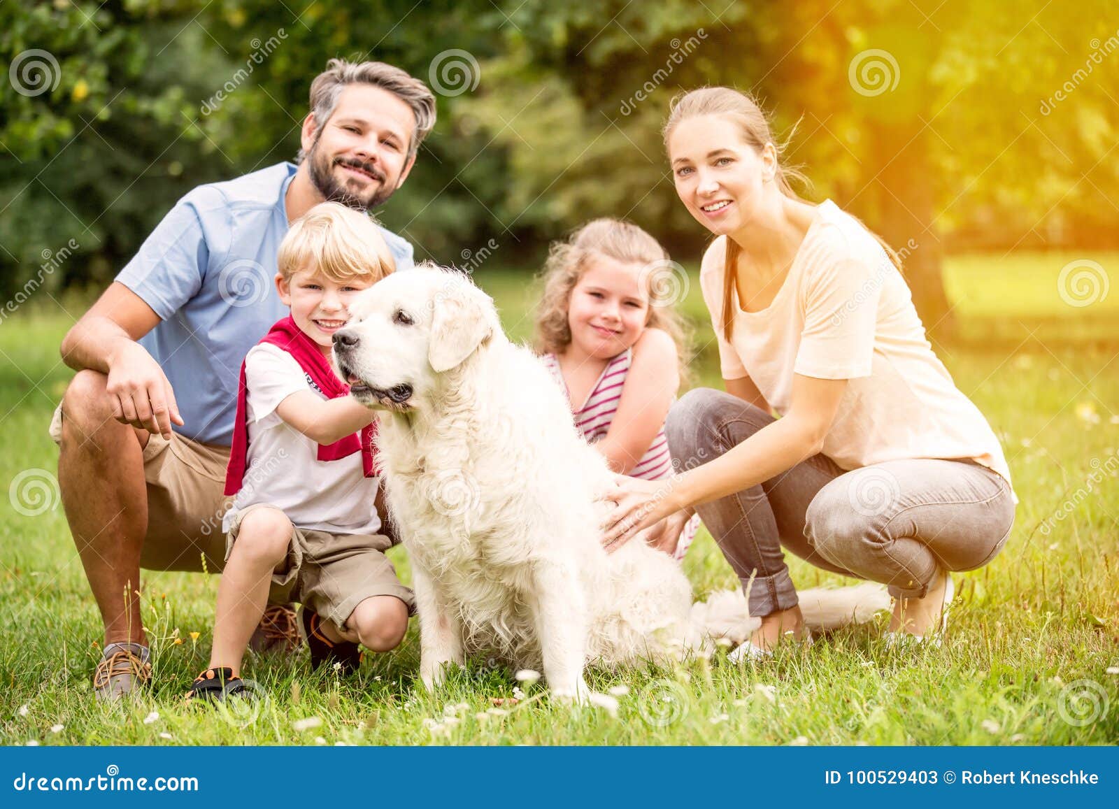 Enfant / famille de chiens - 4498-A