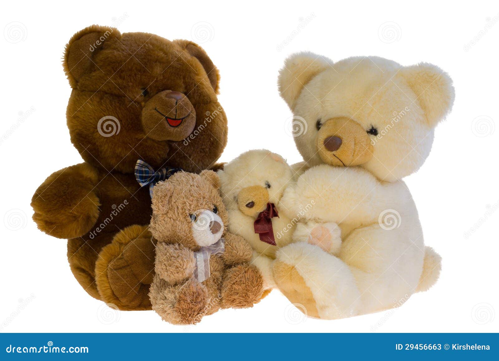 photos stock famille des ours de nounours de jouet image