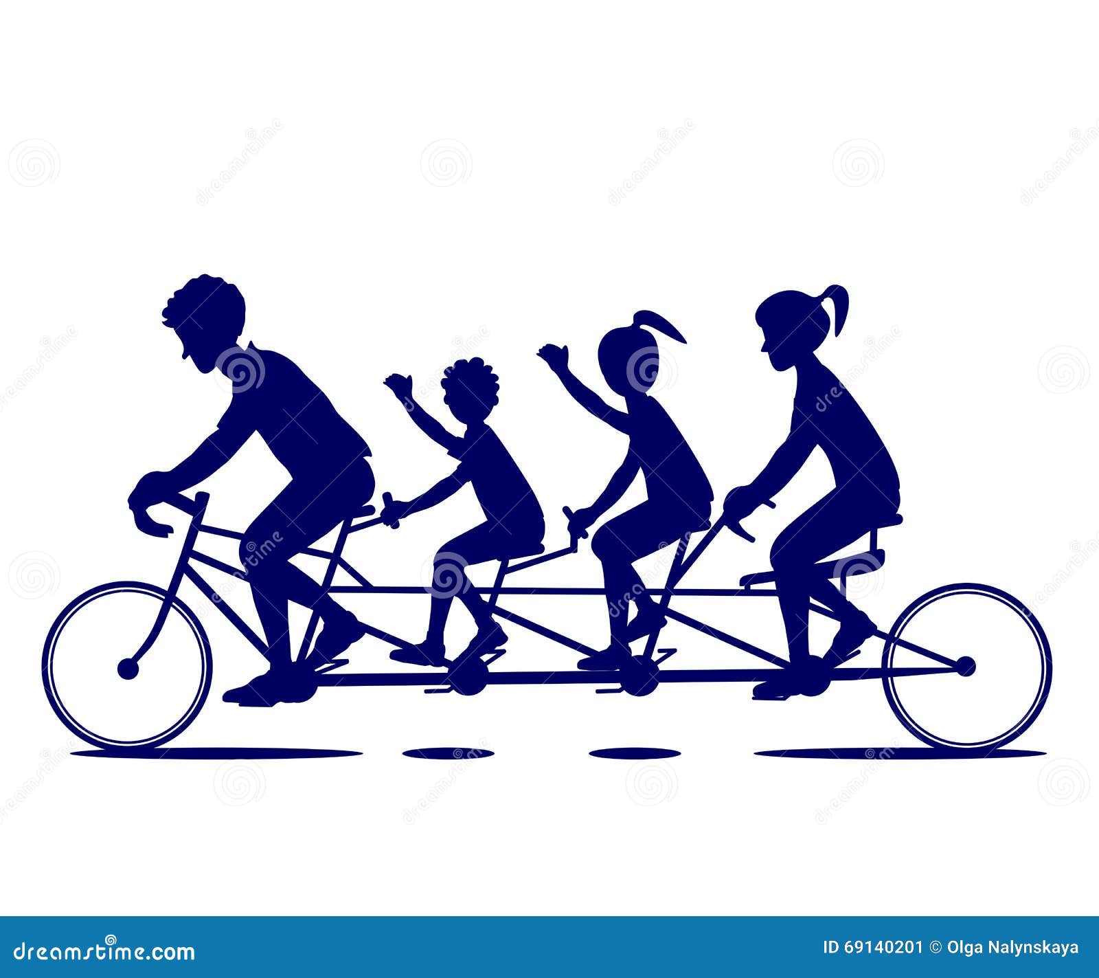 family bike ride clipart - photo #26