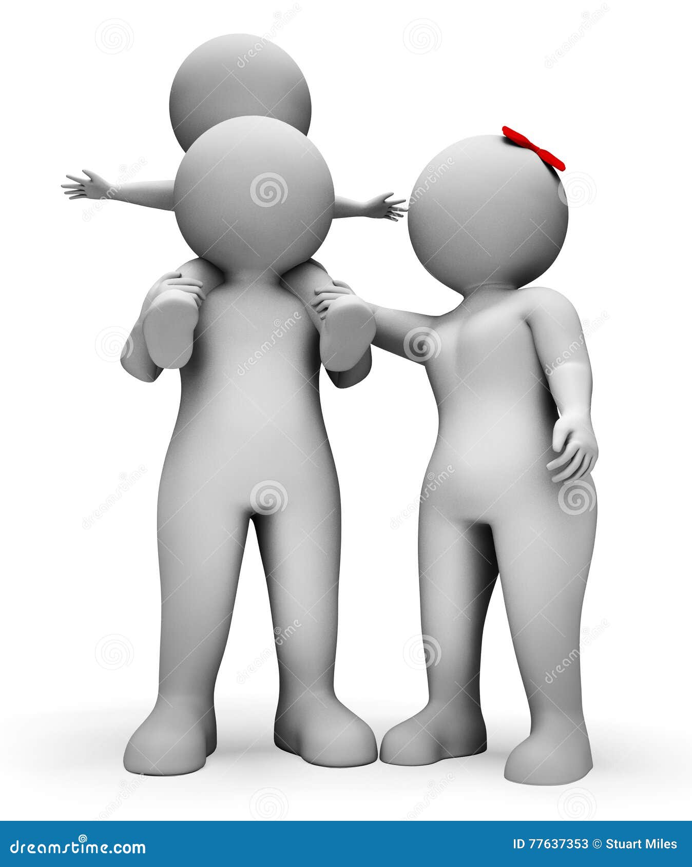 family characters shows parenting parents and child 3d parents and children relation