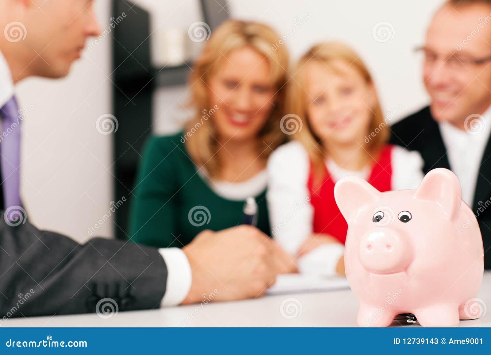family with consultant - finance and insurance