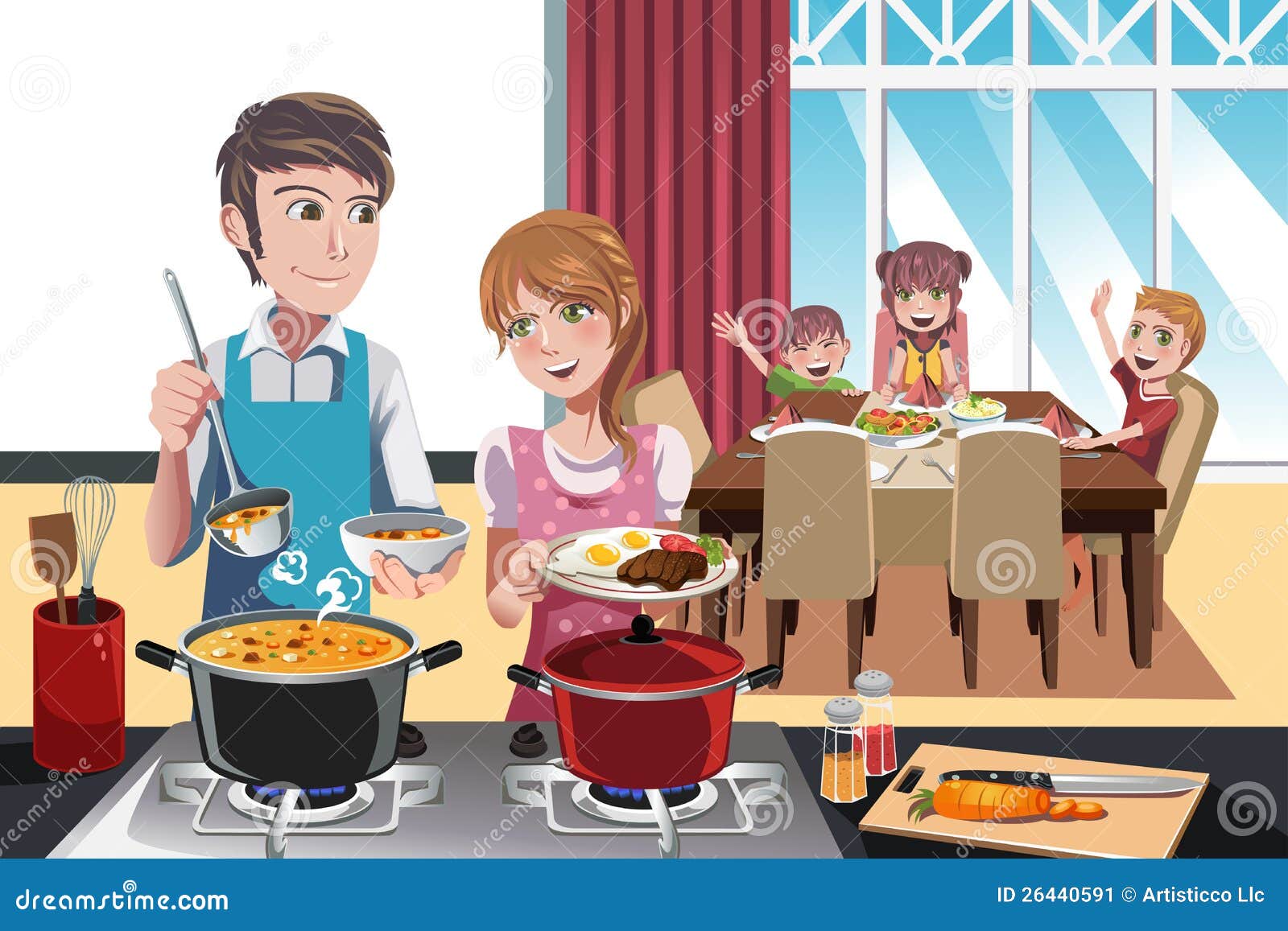 clipart family meal - photo #50