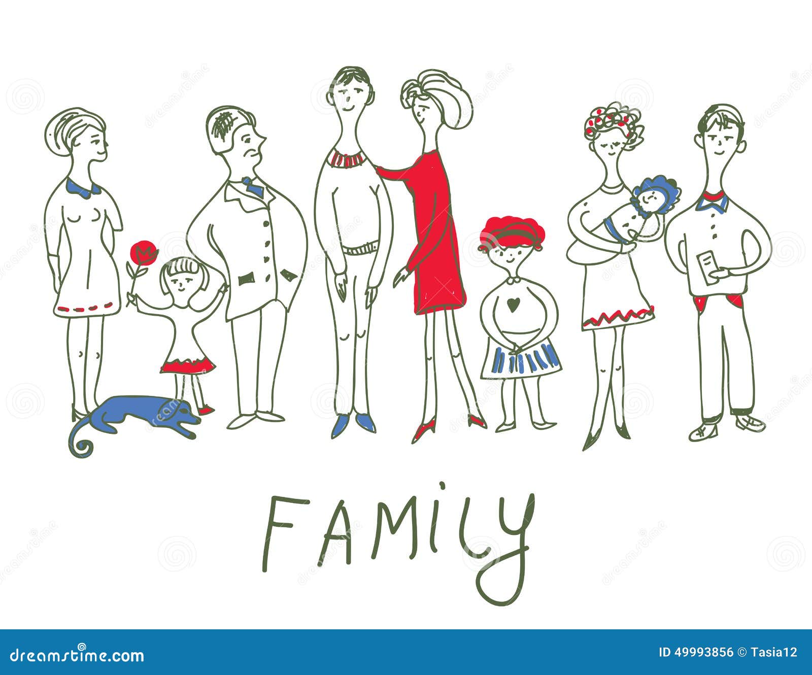 2,200+ Family Coloring Stock Illustrations, Royalty-Free Vector Graphics &  Clip Art - iStock | Family coloring together, Family coloring book, Multi  generational family coloring