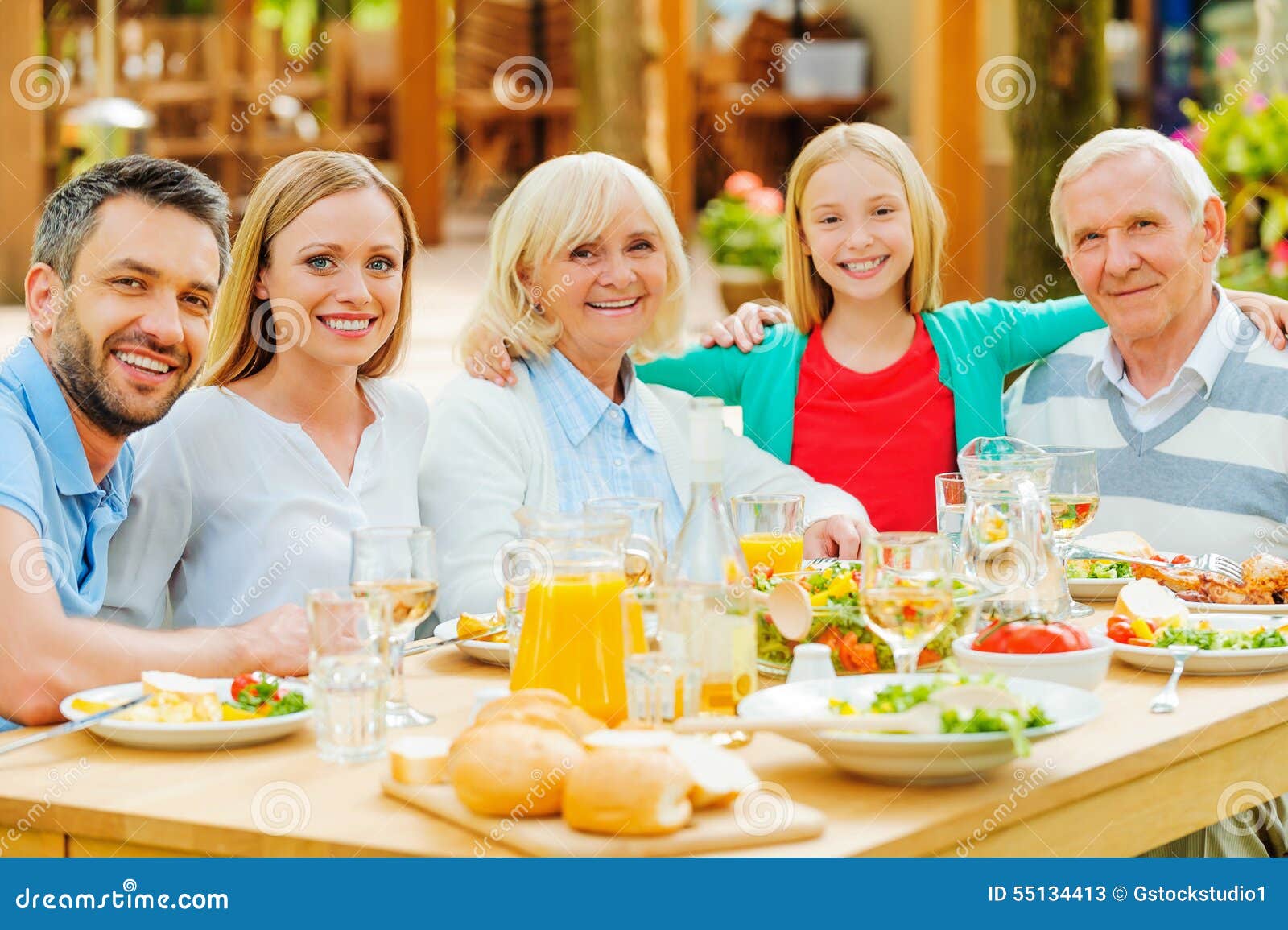Family gathering. stock image. Image of father, caucasian - 55134413