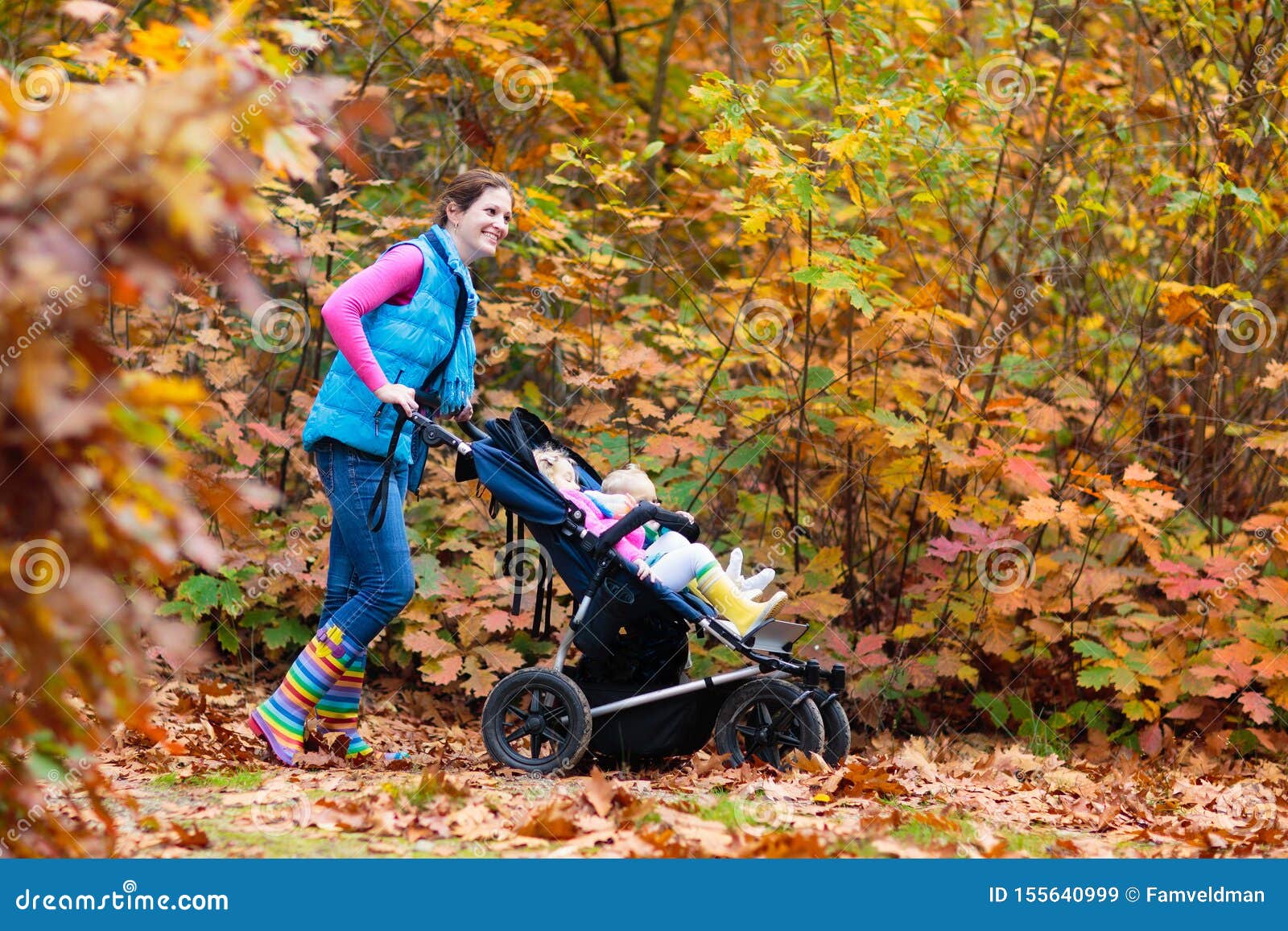 hiking double stroller