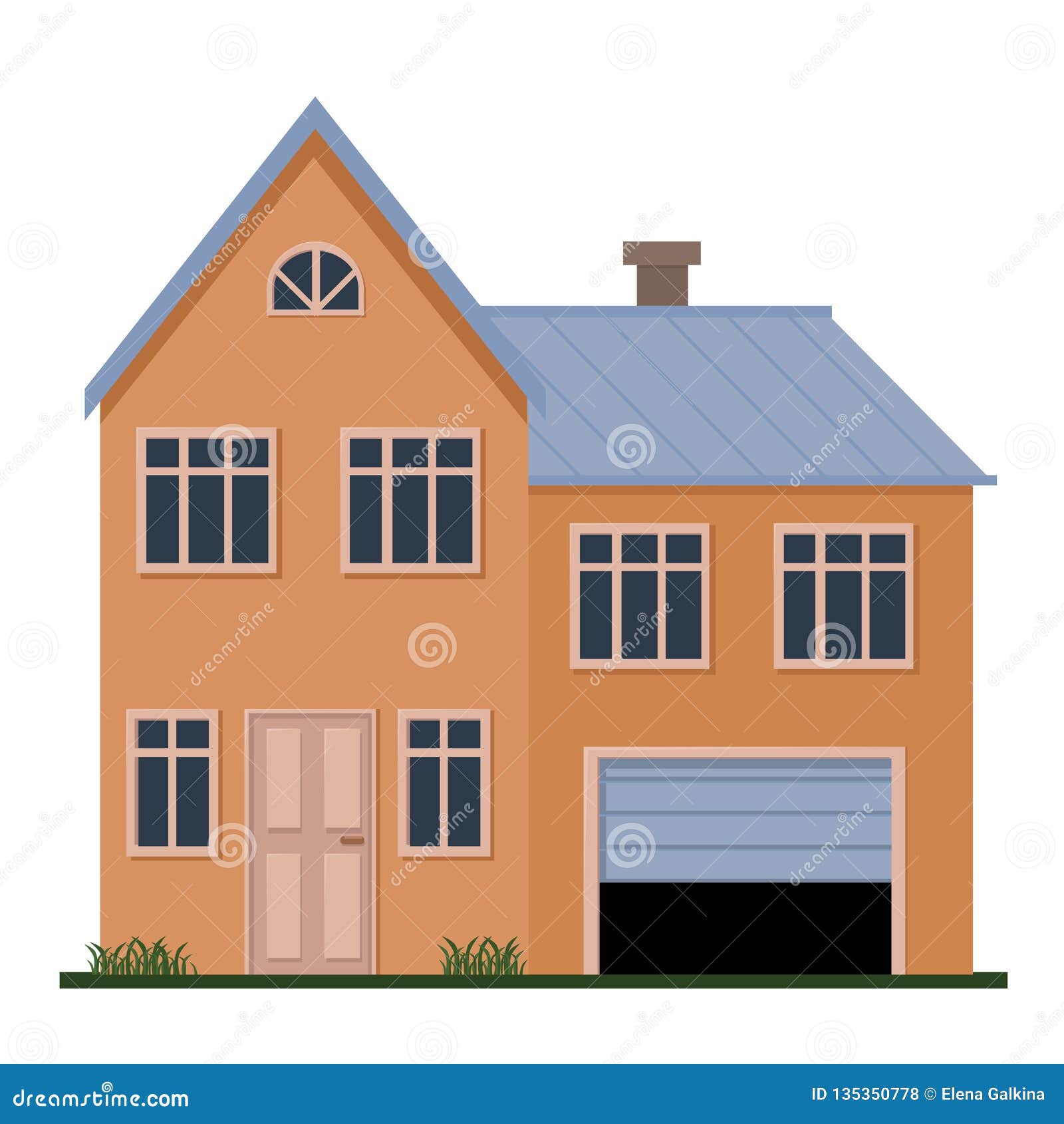 Download Family House Vector Illustration Stock Vector ...