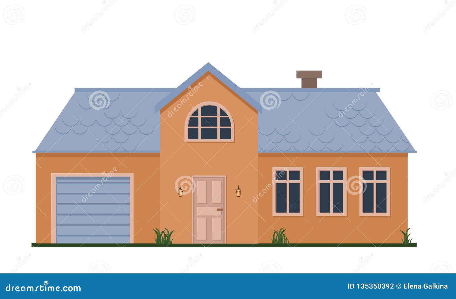 Download Family House Vector Illustration Stock Vector ...