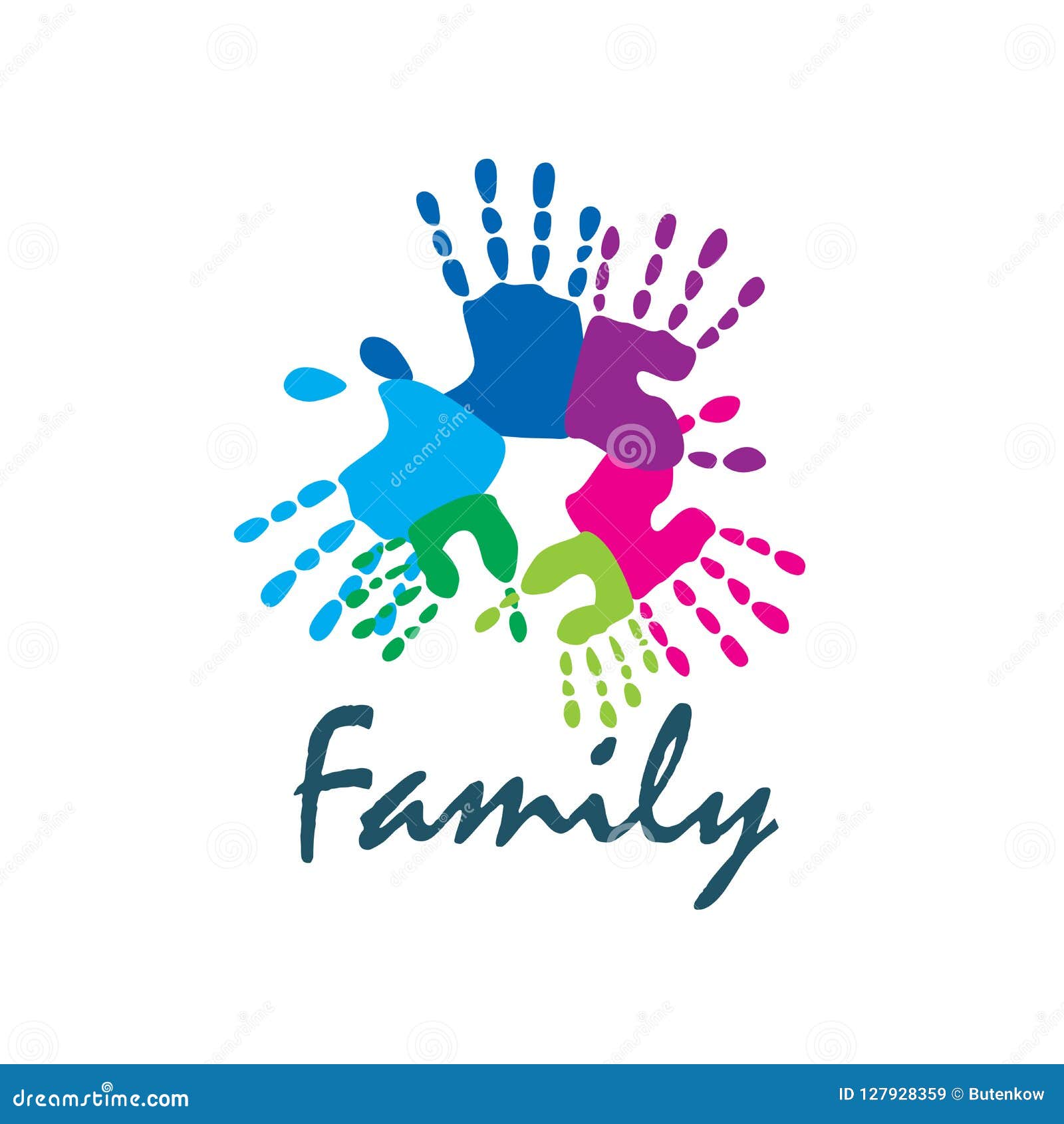 Family Icon In The Form Of Hands Vector Illustration Stock Vector Illustration Of Parent Father Family Icon In The Form Of Hands Vector Illustration Stock Vector Illustration Of Parent Father