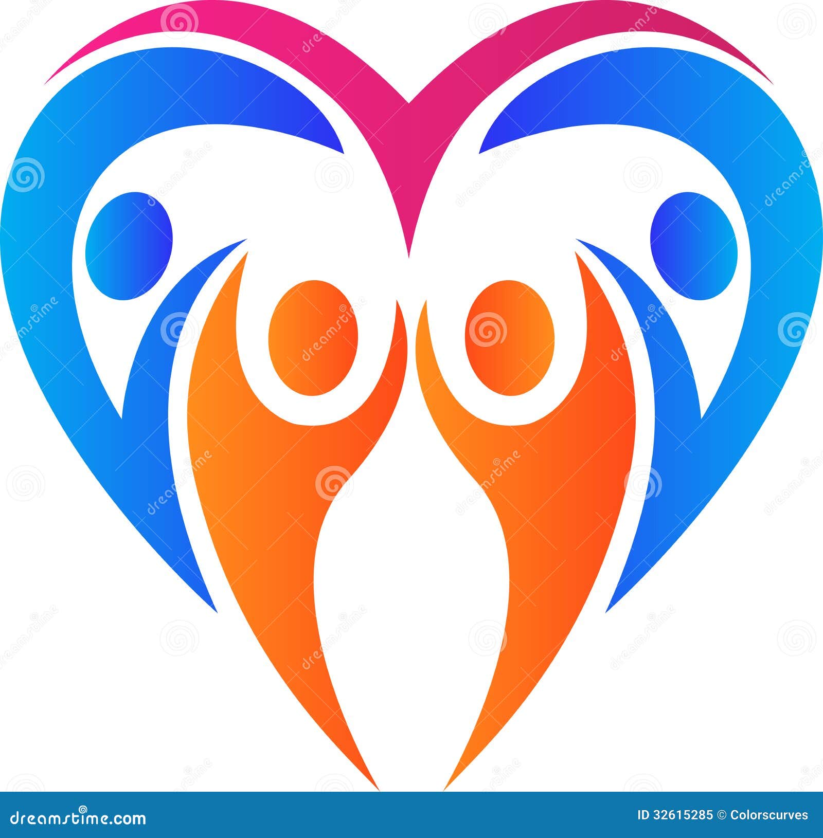 Family love stock vector. Illustration of conceptual 32615285