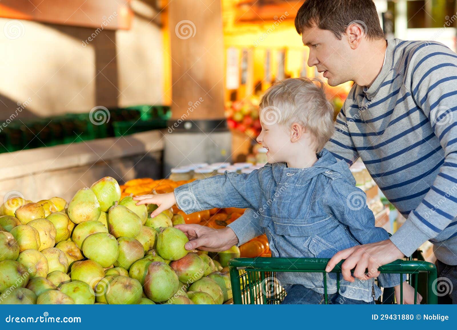 Family at the market stock photo. Image of customer, healthy 29431880