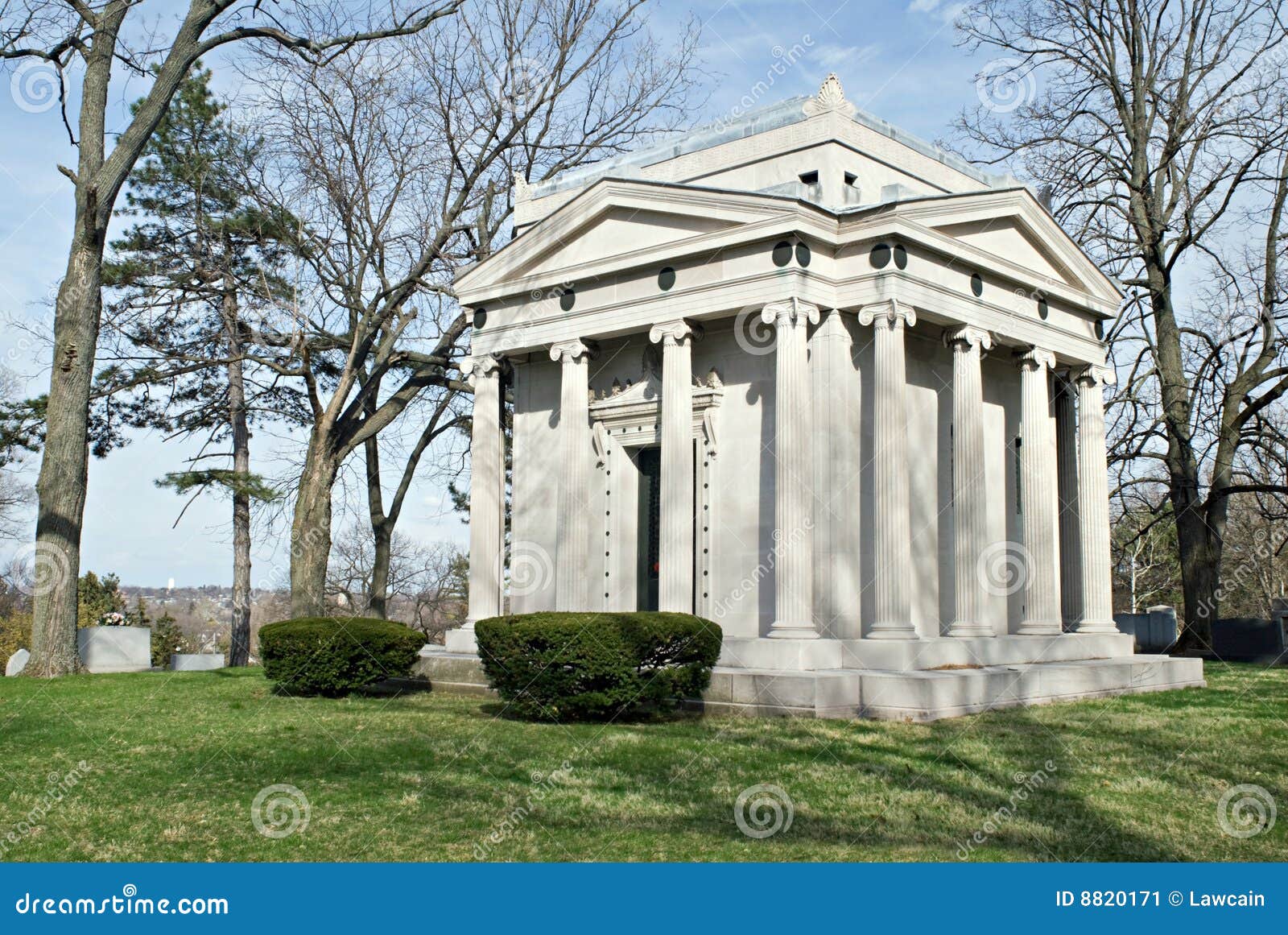 Family Mausoleum stock image. Image of architectural, grave 8820171