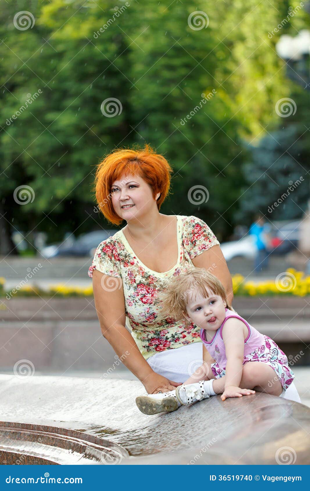 family, mother and daughter