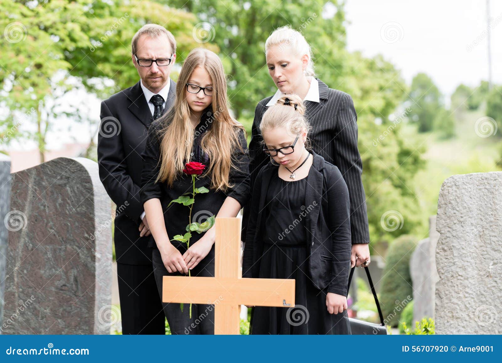 Family Mourning On Funeral At Cemetery Royalty Free Stock Image mourning-dove-spirit-animal-totems