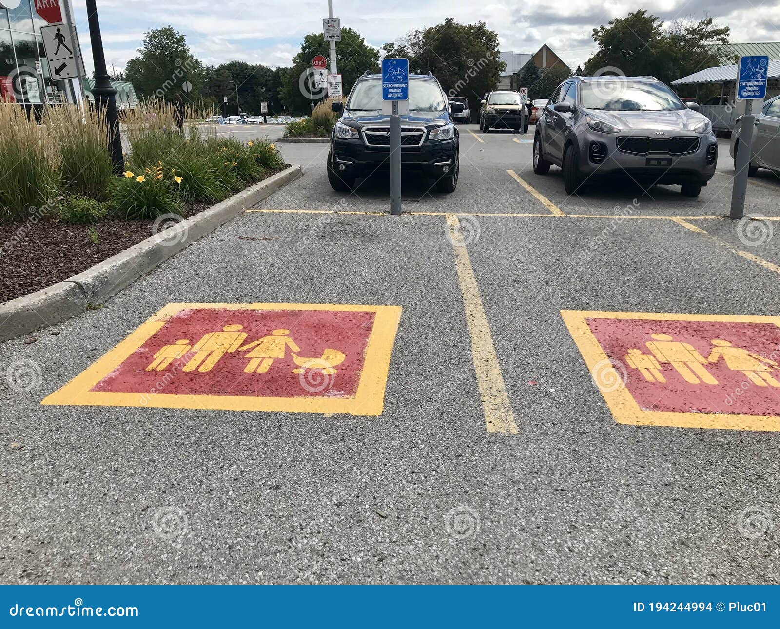 Family Parking Sign In Quebec Canada Editorial Stock Image Image Of pin-on-interesting-signs