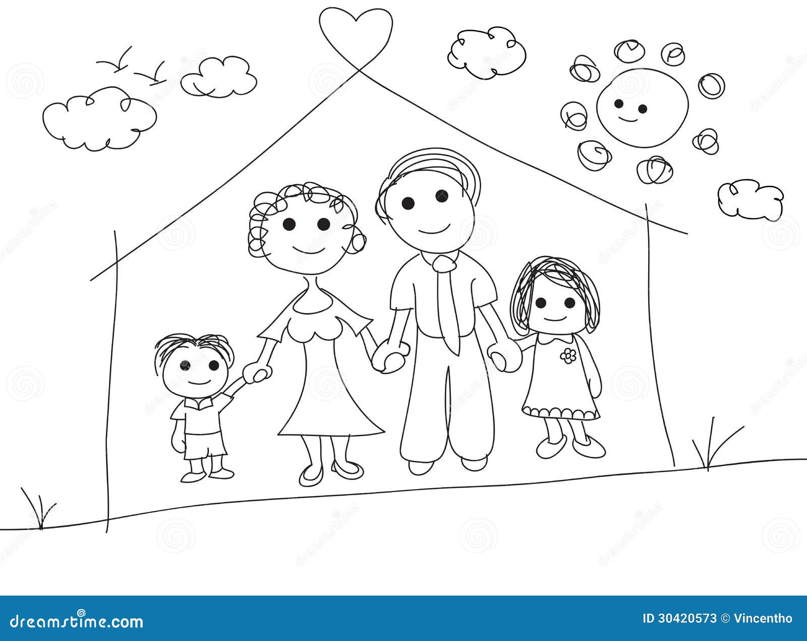 8 Family doodle ideas  family drawing family cartoon family illustration