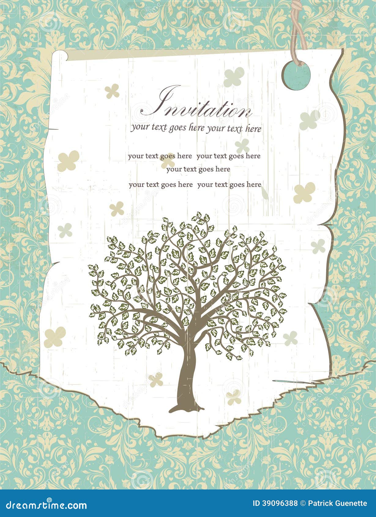 Family Reunion Invitation Card Stock Vector - Illustration of Within Family Reunion Flyer Template