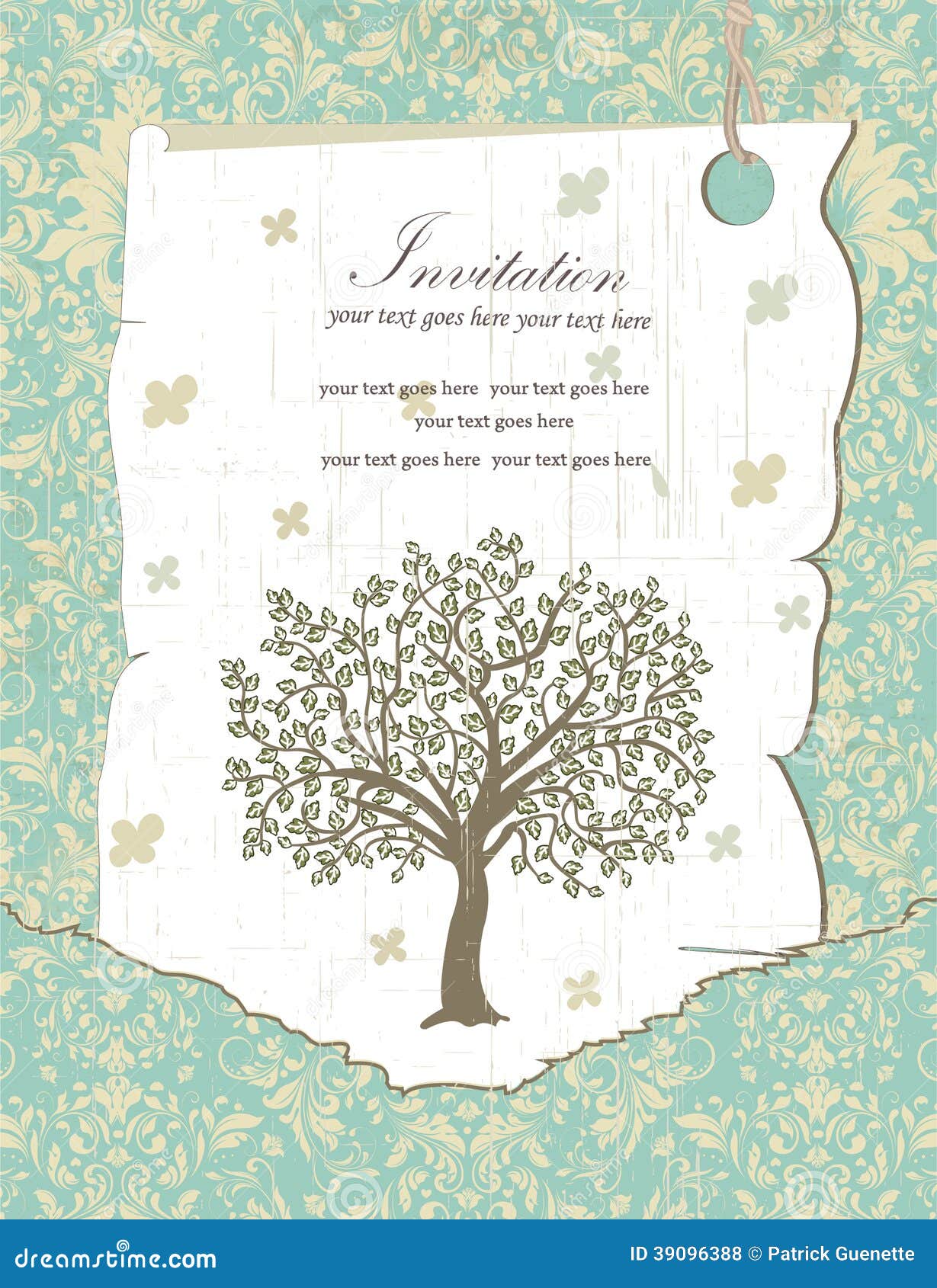 family reunion invitation card