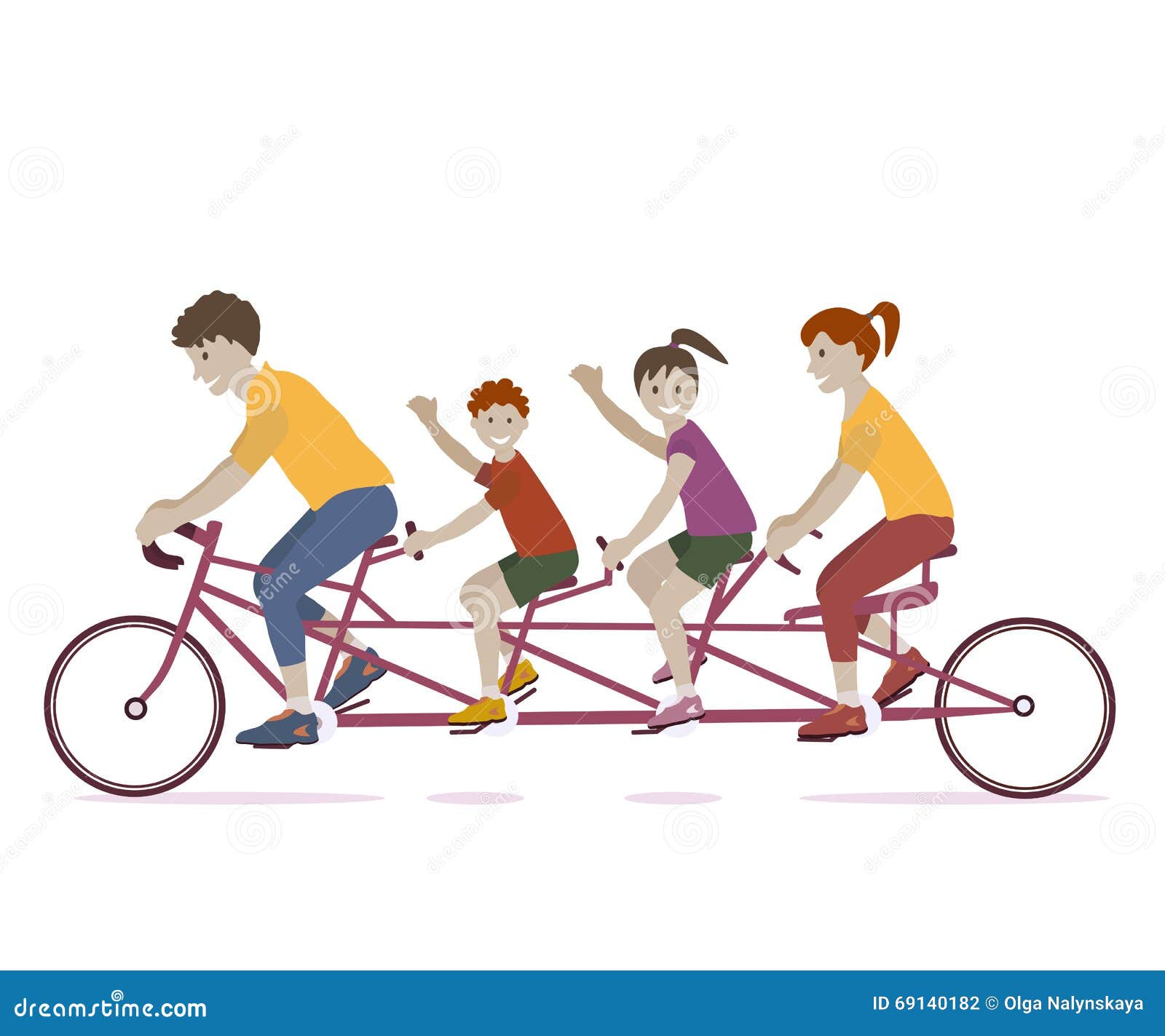 family bike ride clipart - photo #11