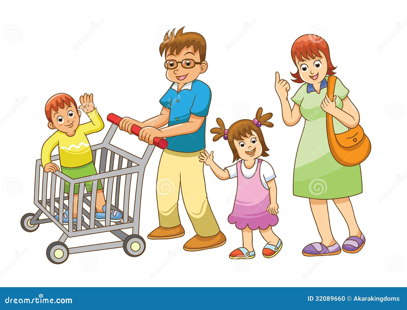 free family shopping clipart - photo #15