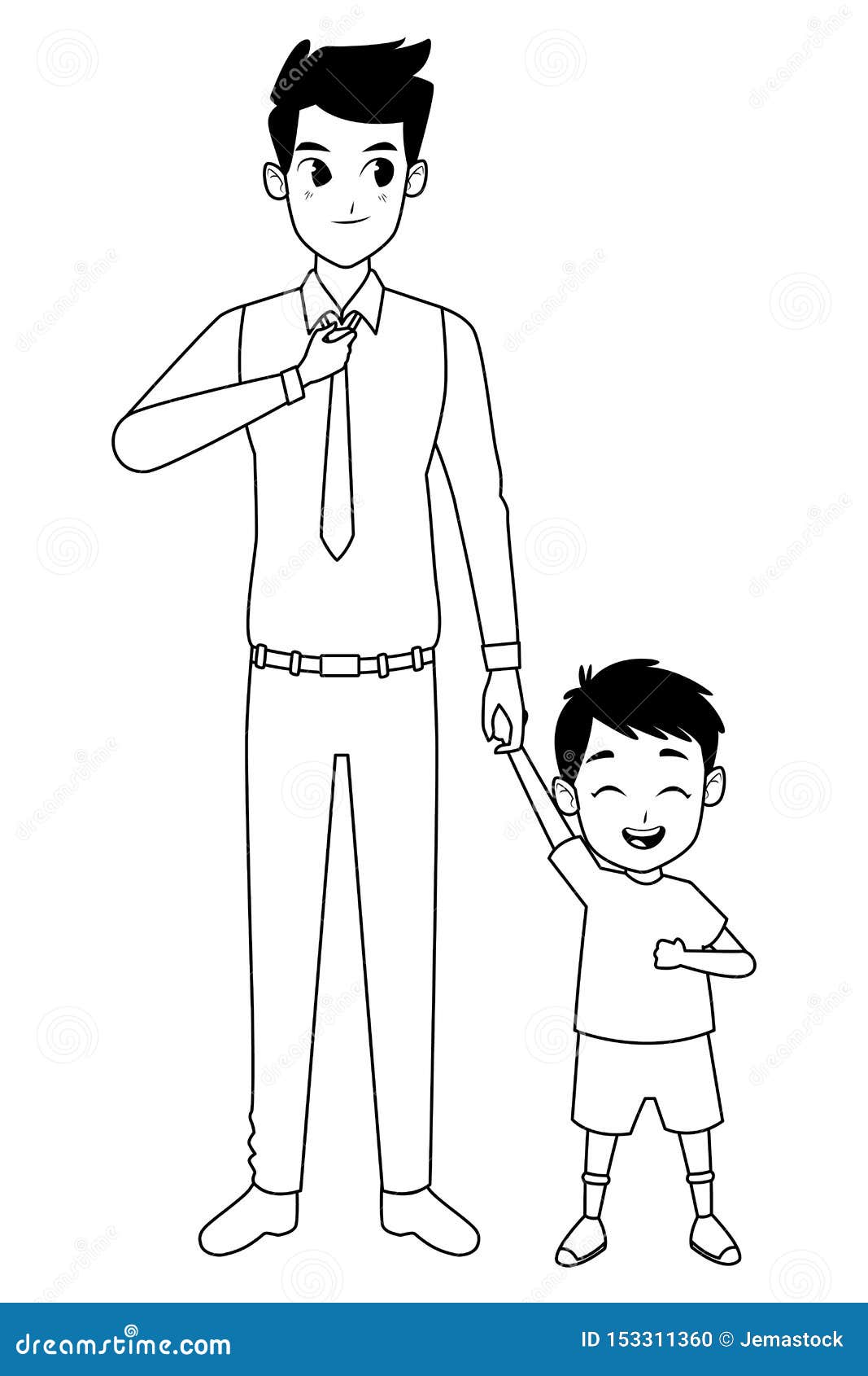 Father Clipart Images Black And White - vrogue.co