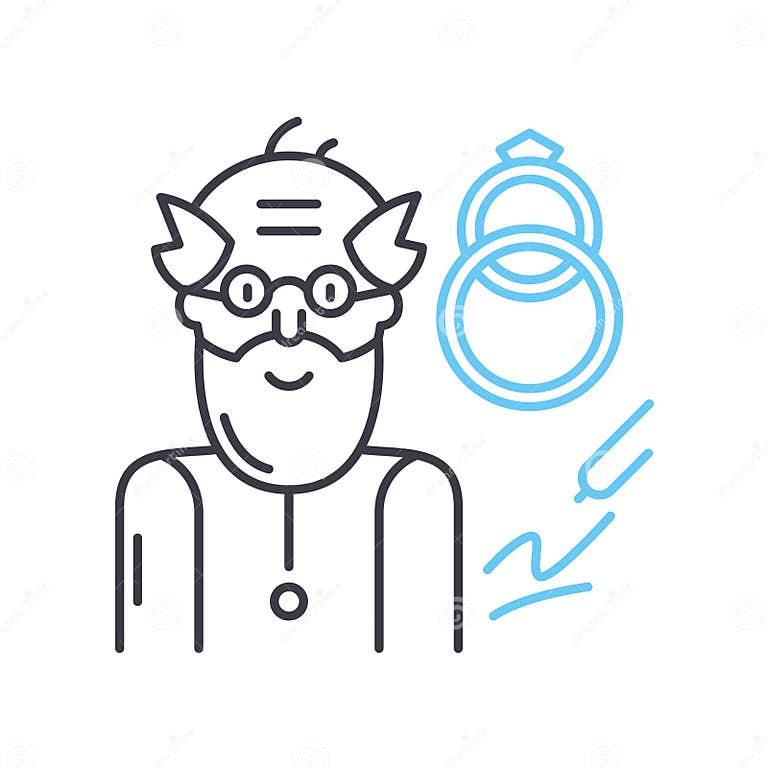 Family Status Line Icon Outline Symbol Vector Illustration Concept family-status-line-icon-outline-symbol-vector-illustration-concept