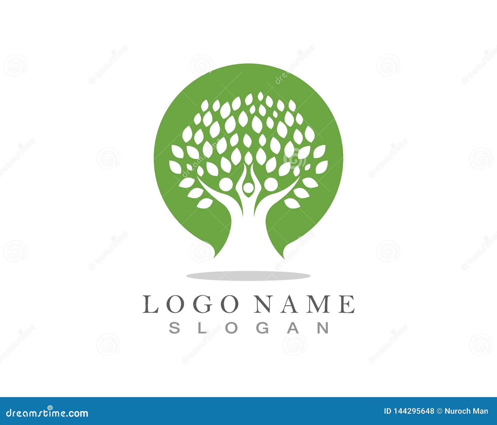 Family Tree Logo Template Stock Vector Illustration Of Helpful