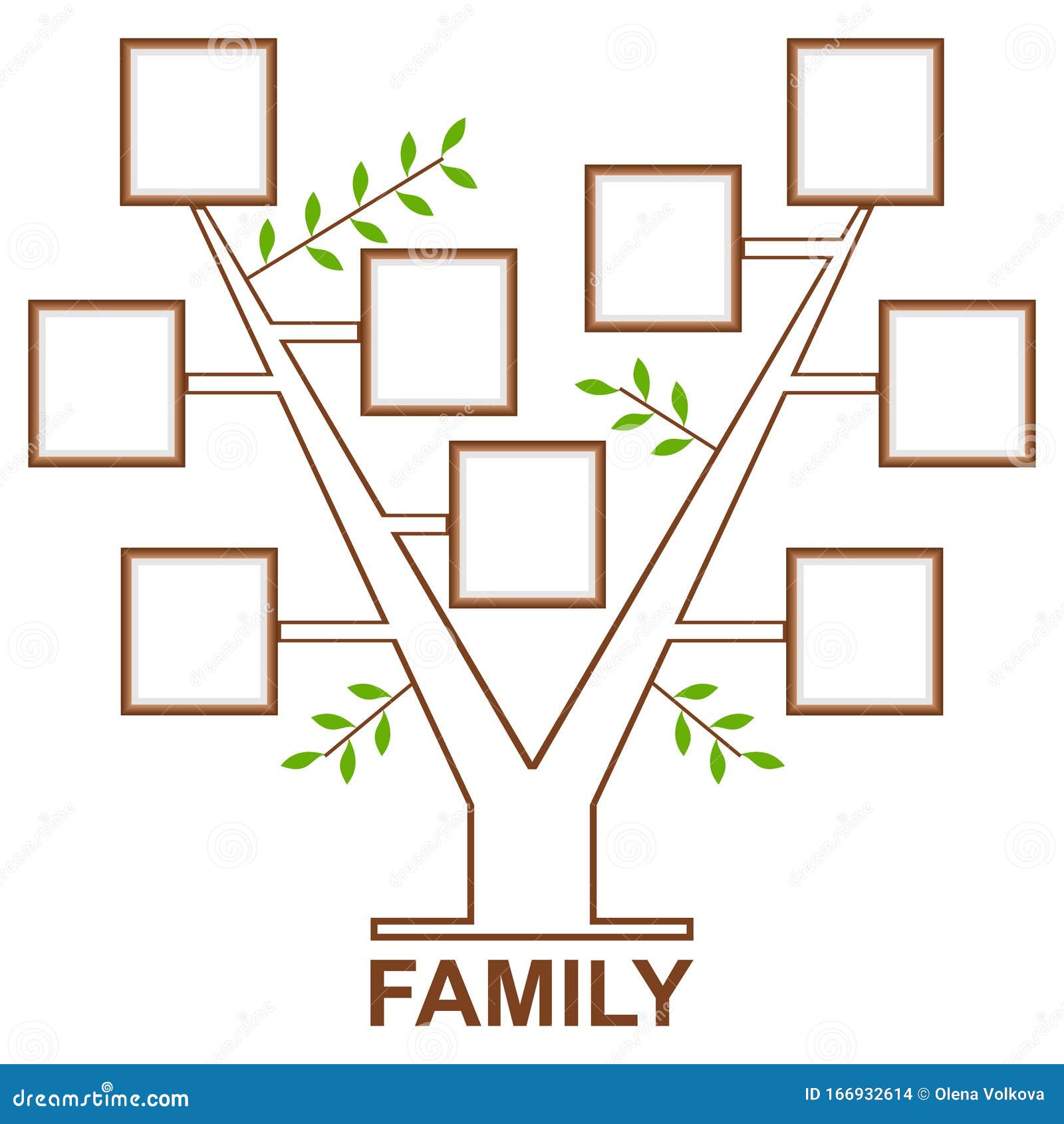 Blank Family Tree Template