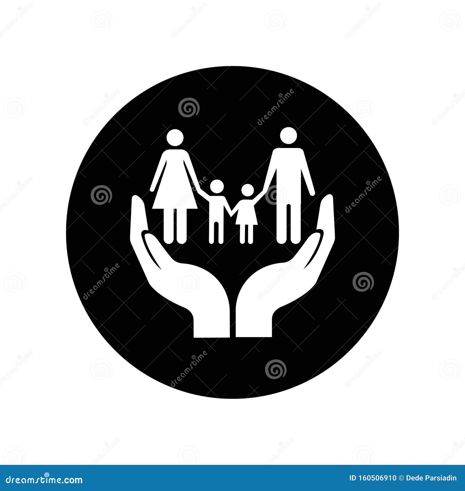 Family stock vector. Illustration of parenting, graphic ...