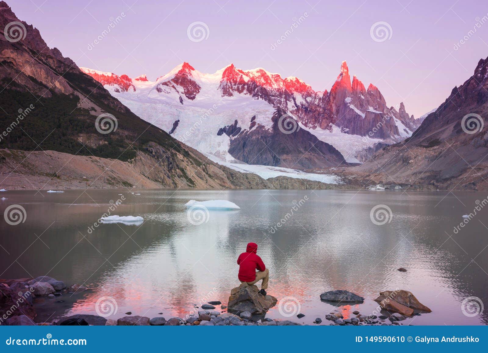 Cerro Torre stock photo. Image of park, landscape, climb - 149590610