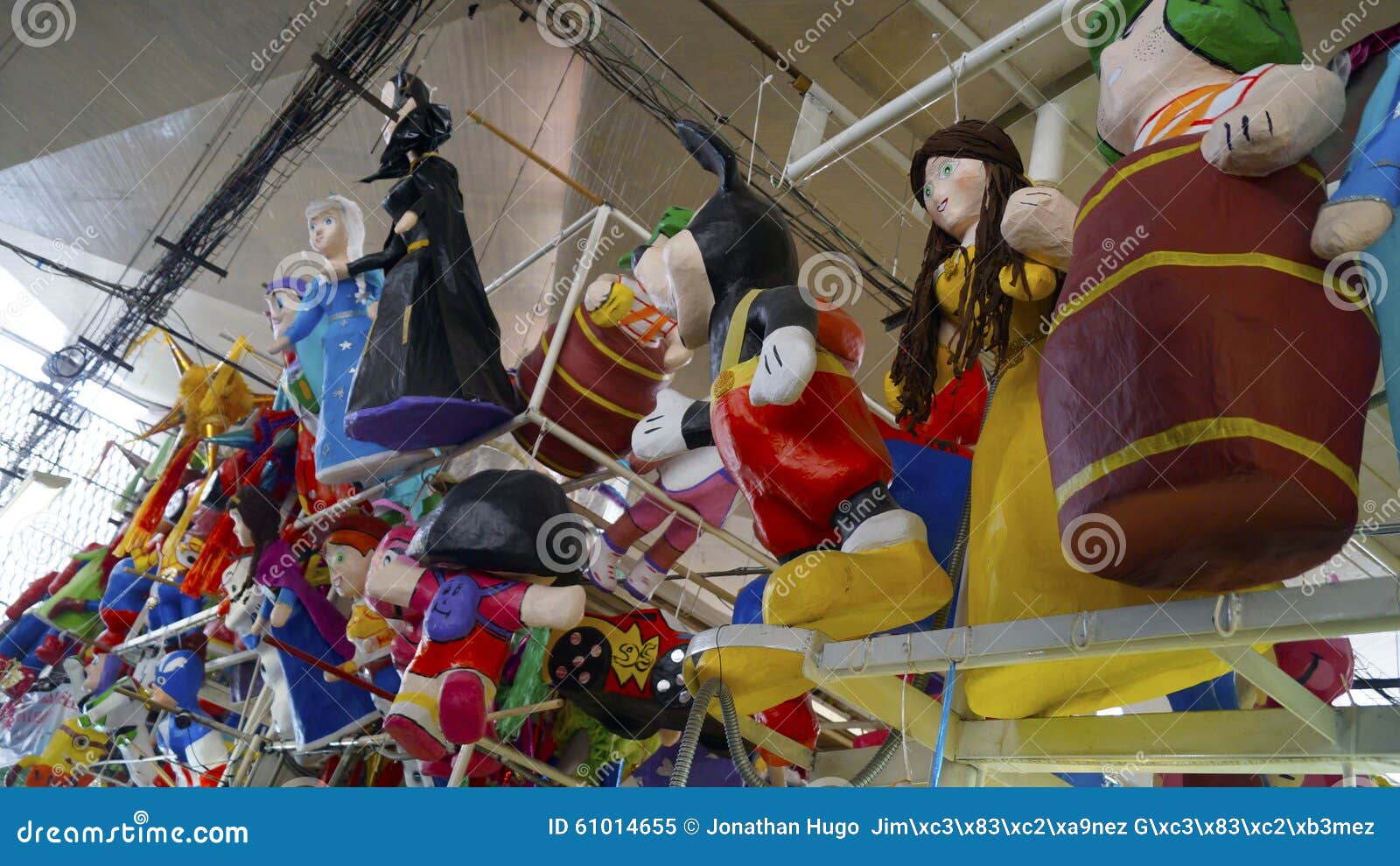 Famous Cartoon Characters As Pinatas in Mexican Local Market Editorial  Image - Image of famous, market: 61014655