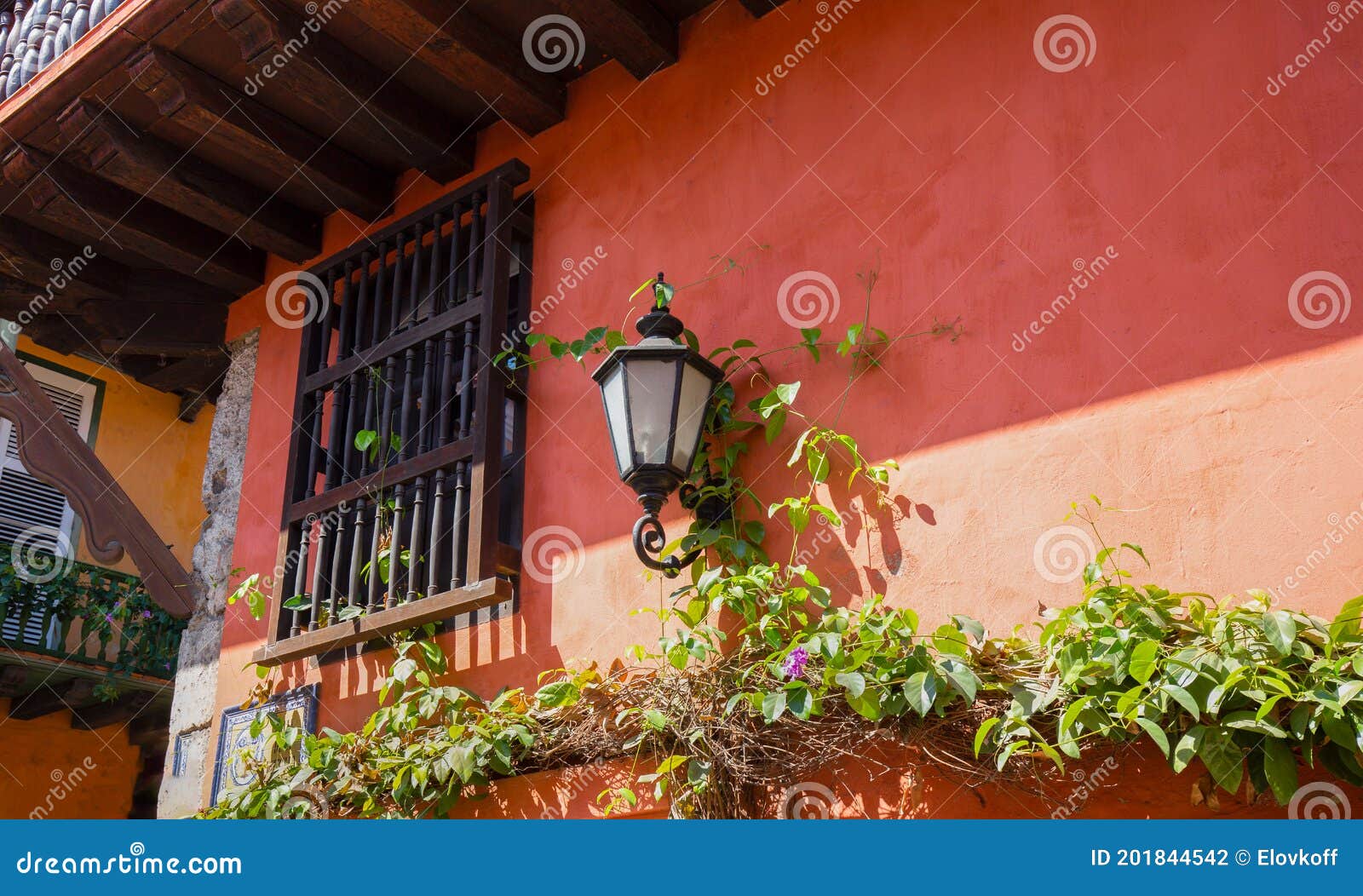 famous colonial cartagena walled city cuidad amurrallada and its colorful buildings in historic city center, a ated unesco