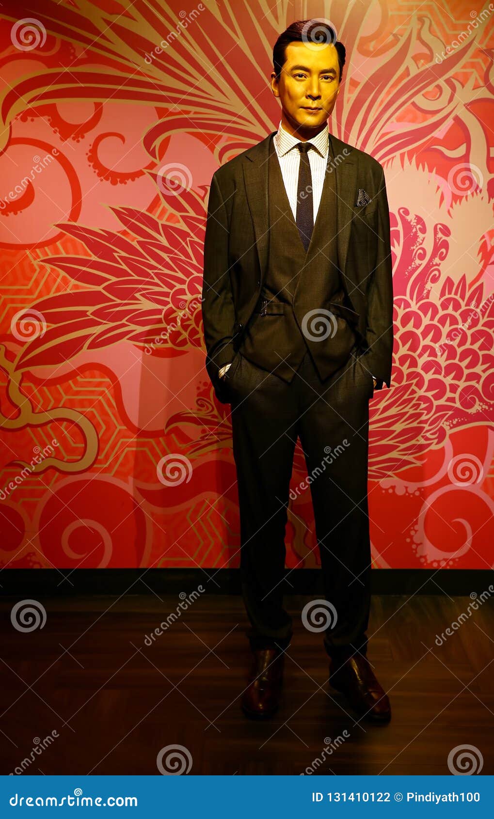 Famous Hong Kong Movie Star Daniel Wu Wax Statue At Madame Tussauds In Hong Kong Editorial Photography Image Of Star Celebrity 131410122