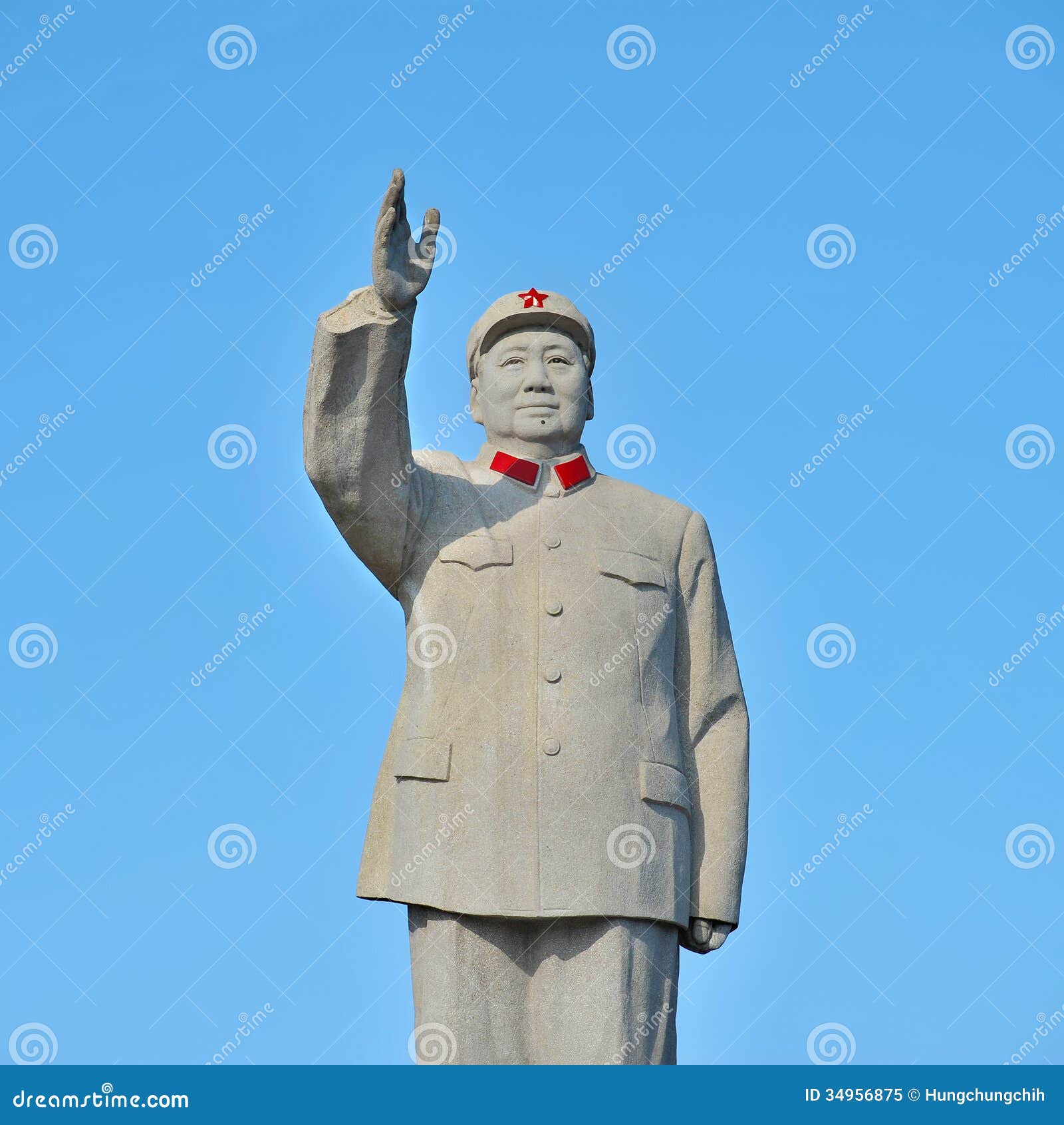 Famous Monument of Chairman Mao Zedong Editorial Image Image of great