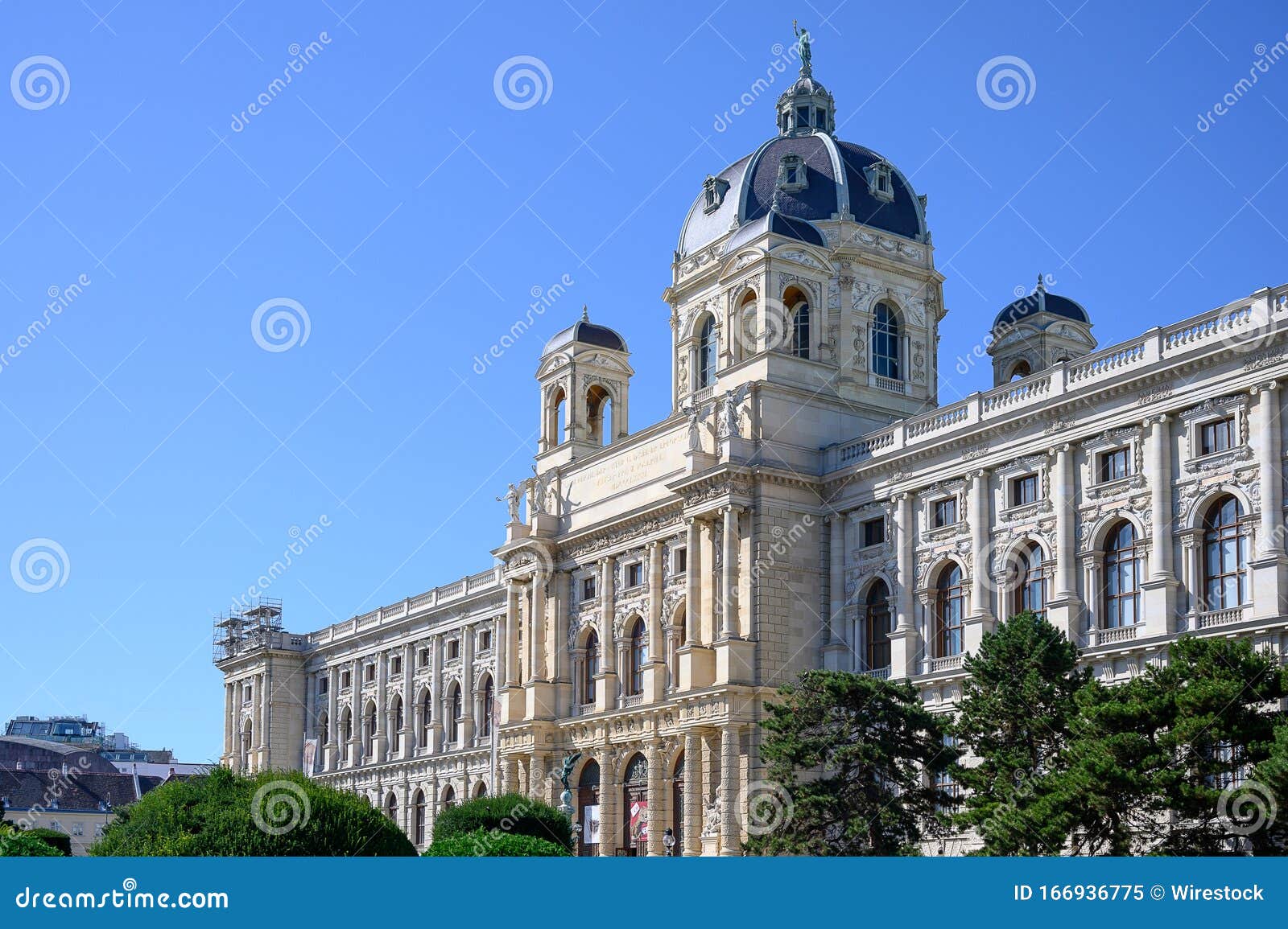 Famous Natural History Museum in Vienna, Austria Stock Image Image of