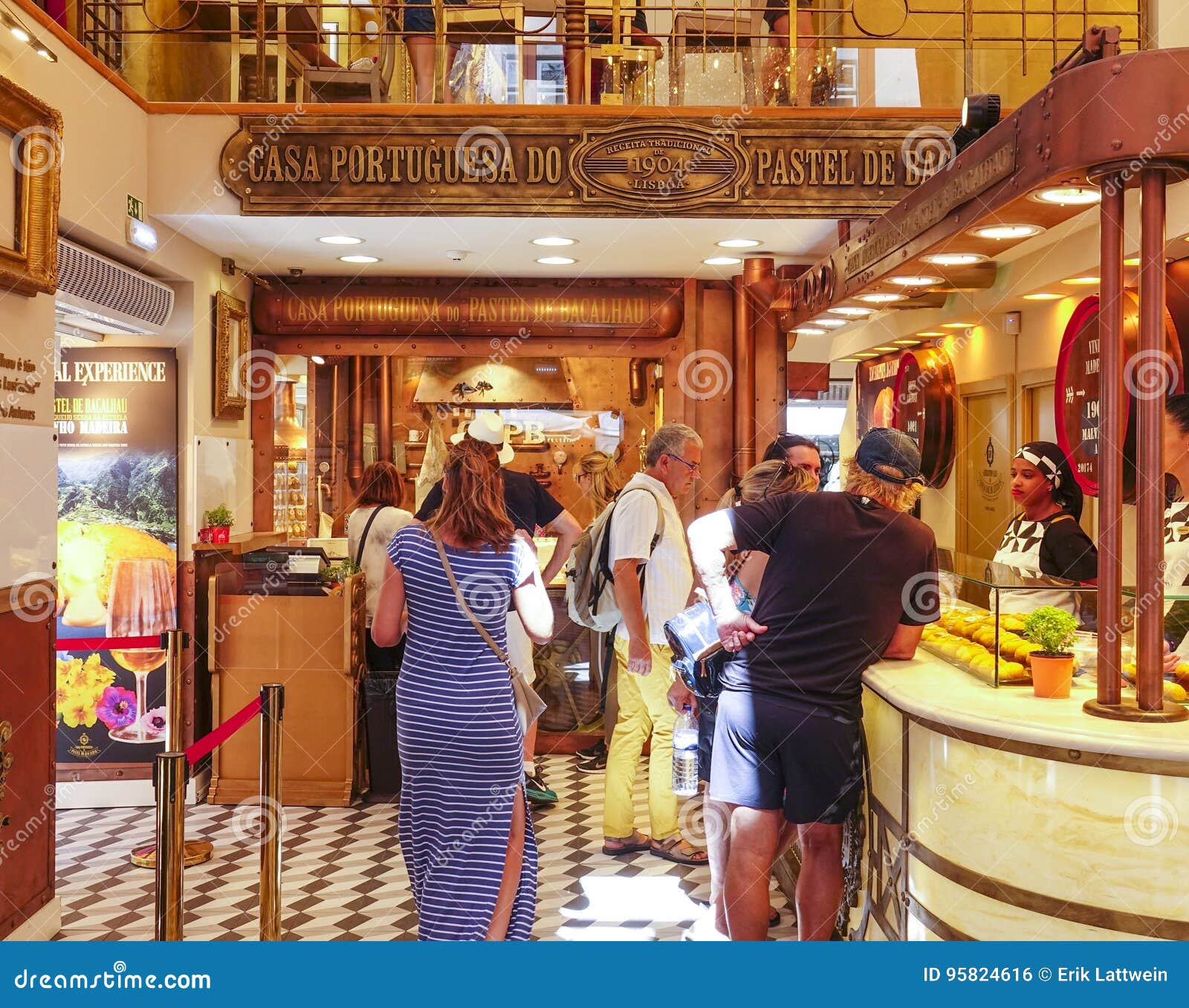 Famous Restaurant for Codfish Cake in Lisbon Editorial Photo Image of