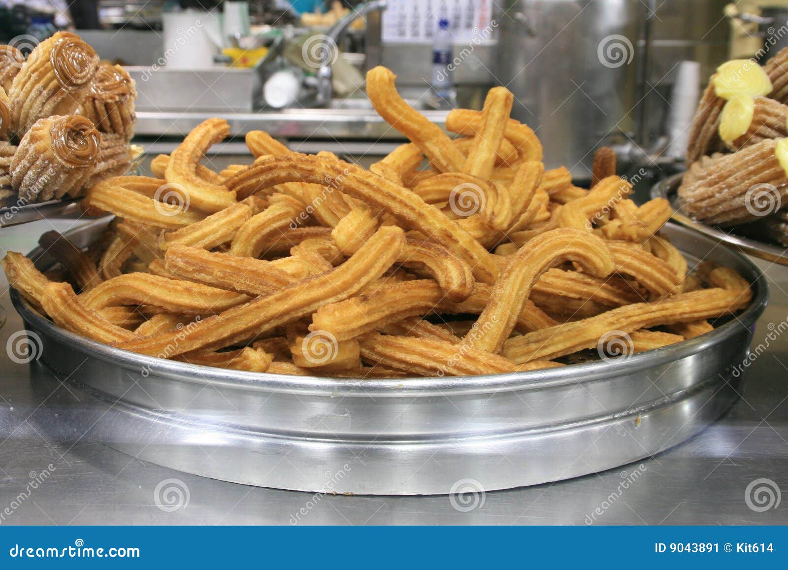 famous spanish dessert - churros